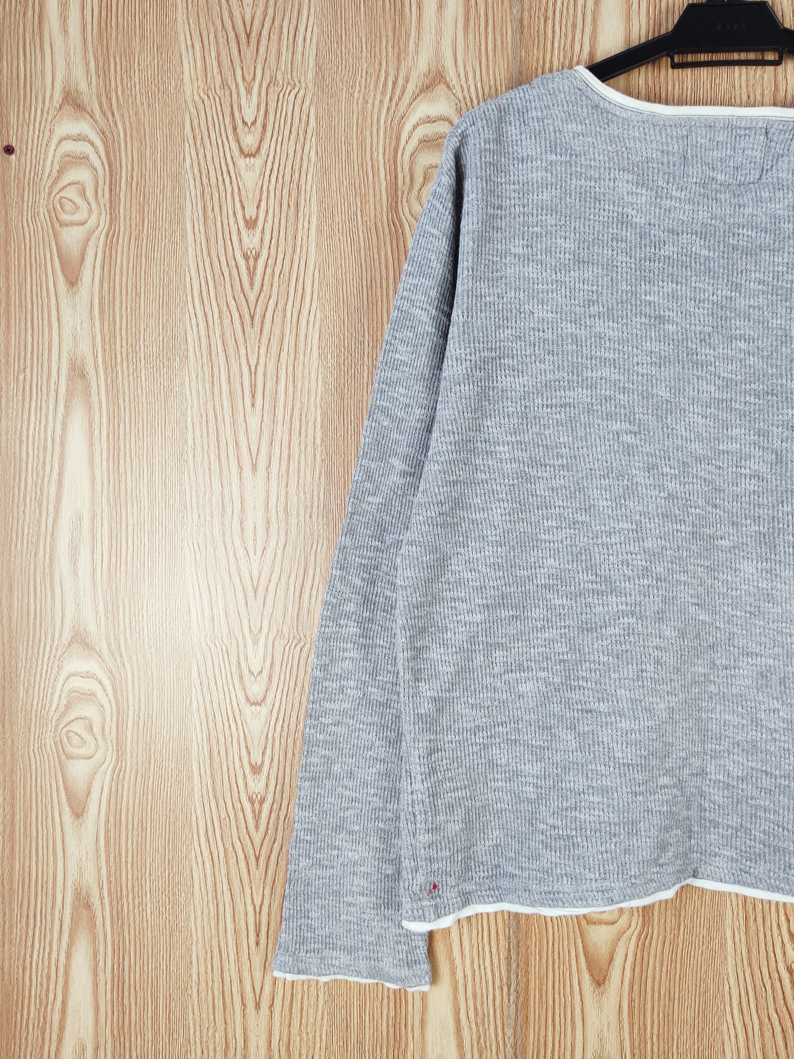 Beams Plus × Homespun Knitwear × Japanese Brand Beams Heart japan Gray knitwear #W874 Size US M / EU 48-50 / 2 - 8 Thumbnail