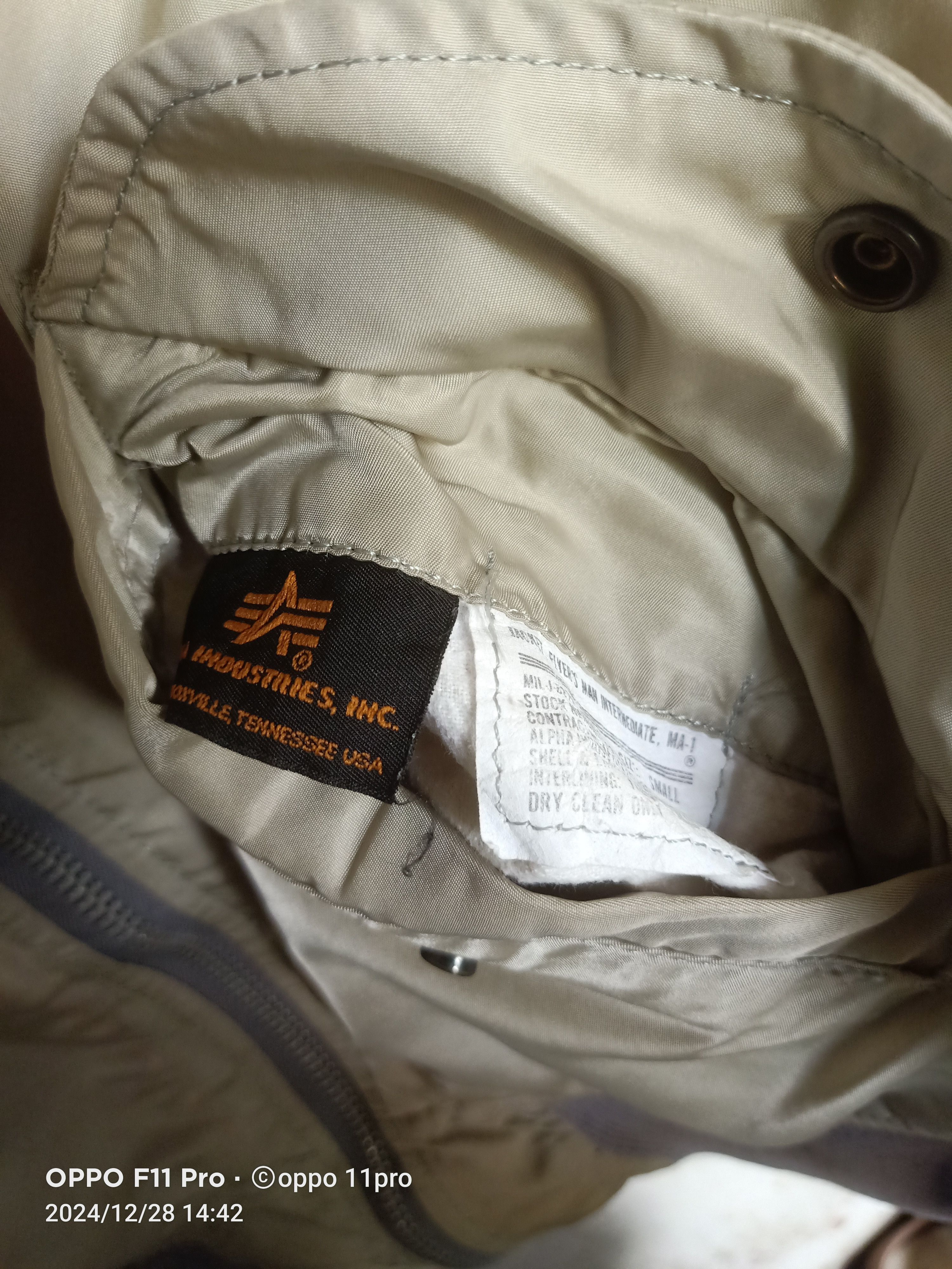 Alpha Industries × Vintage Alpha Jacket 🪖 Double Poket Reversble Bomber Size US S / EU 44-46 / 1 - 6 Thumbnail