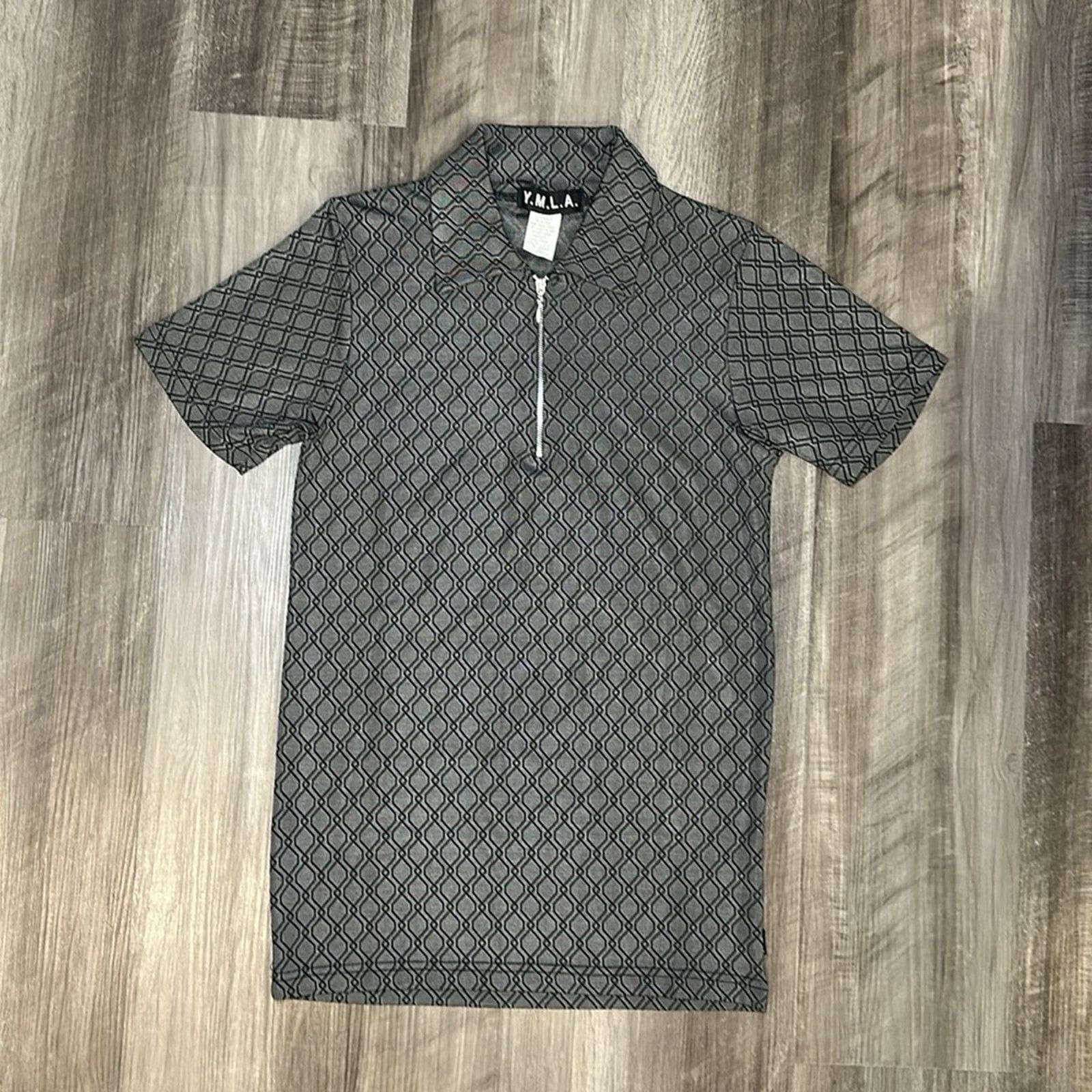 Other Y.M.L.A. Vintage Compression Club Polo - Medium Size US M / EU 48-50 / 2 - 2 Thumbnail
