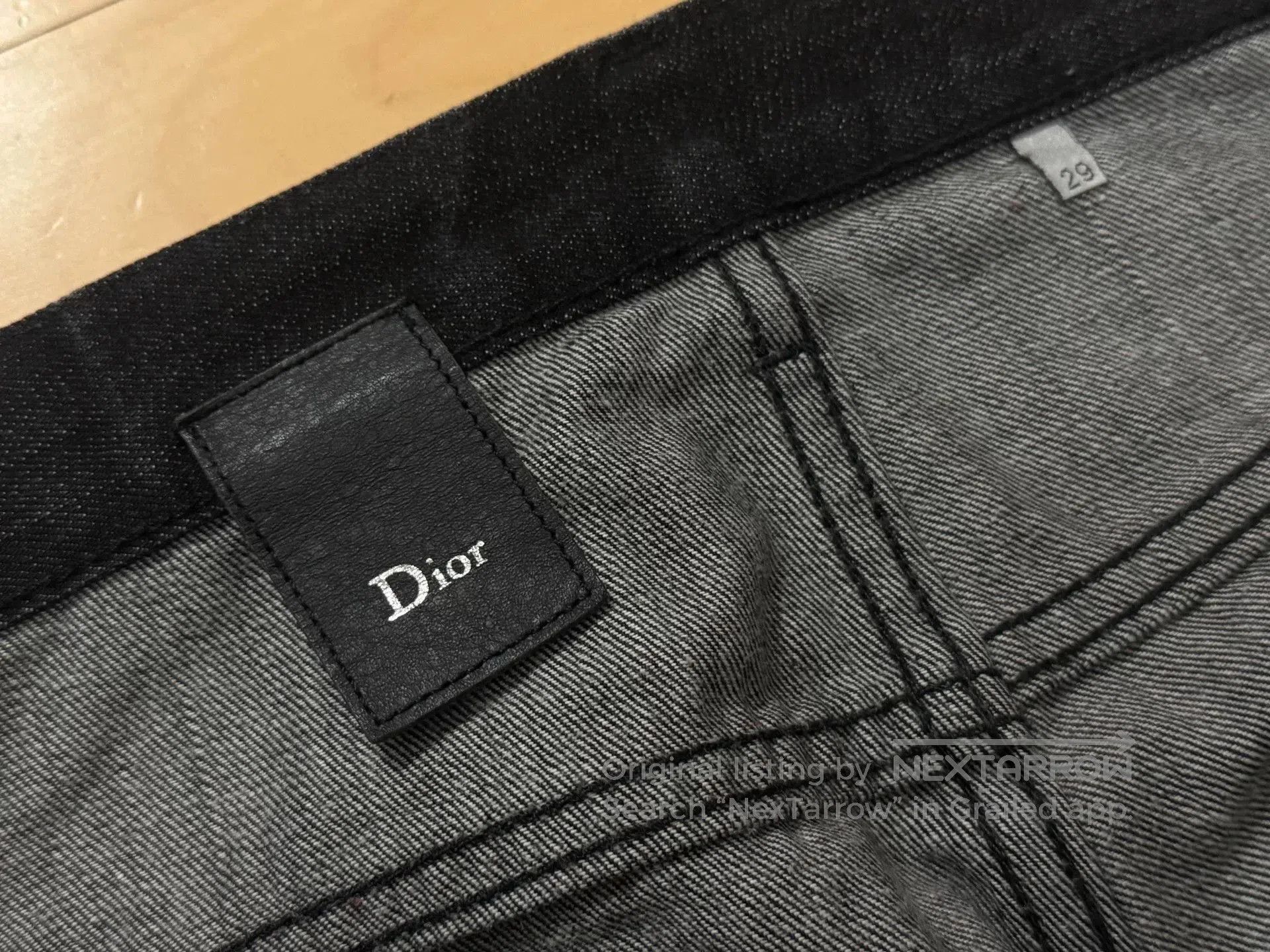 Dior Diorhomme Classic Straight Jeans. Size US 29 - 2 Thumbnail