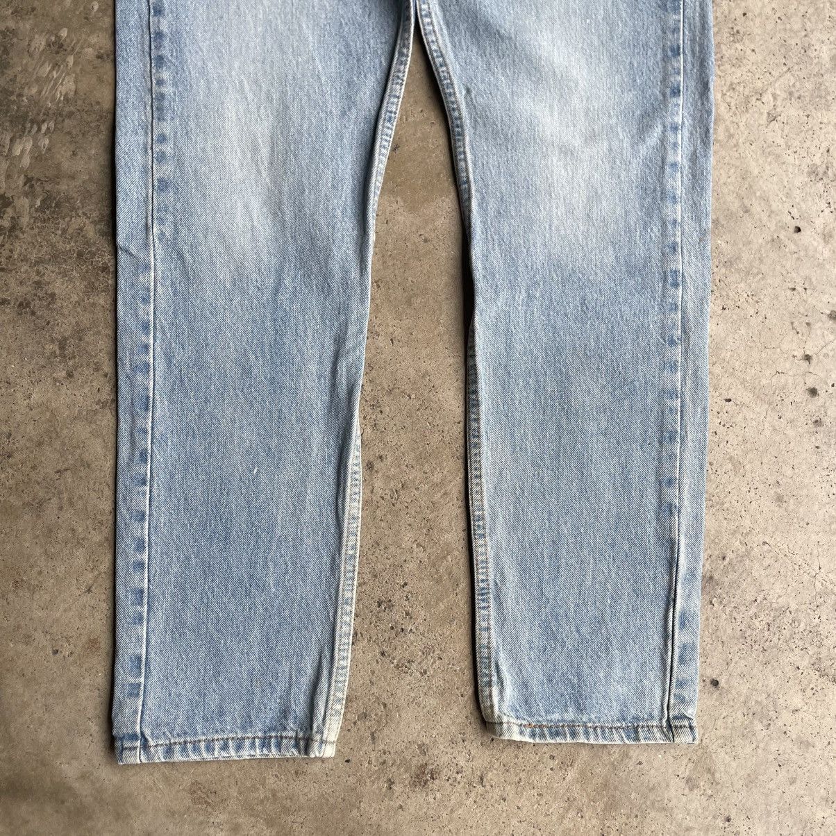 Levi's Vintage Clothing 🔥Vintage Levis 510 Stoned Washed Regular Fit Denim Jeans Size US 35 - 3 Thumbnail