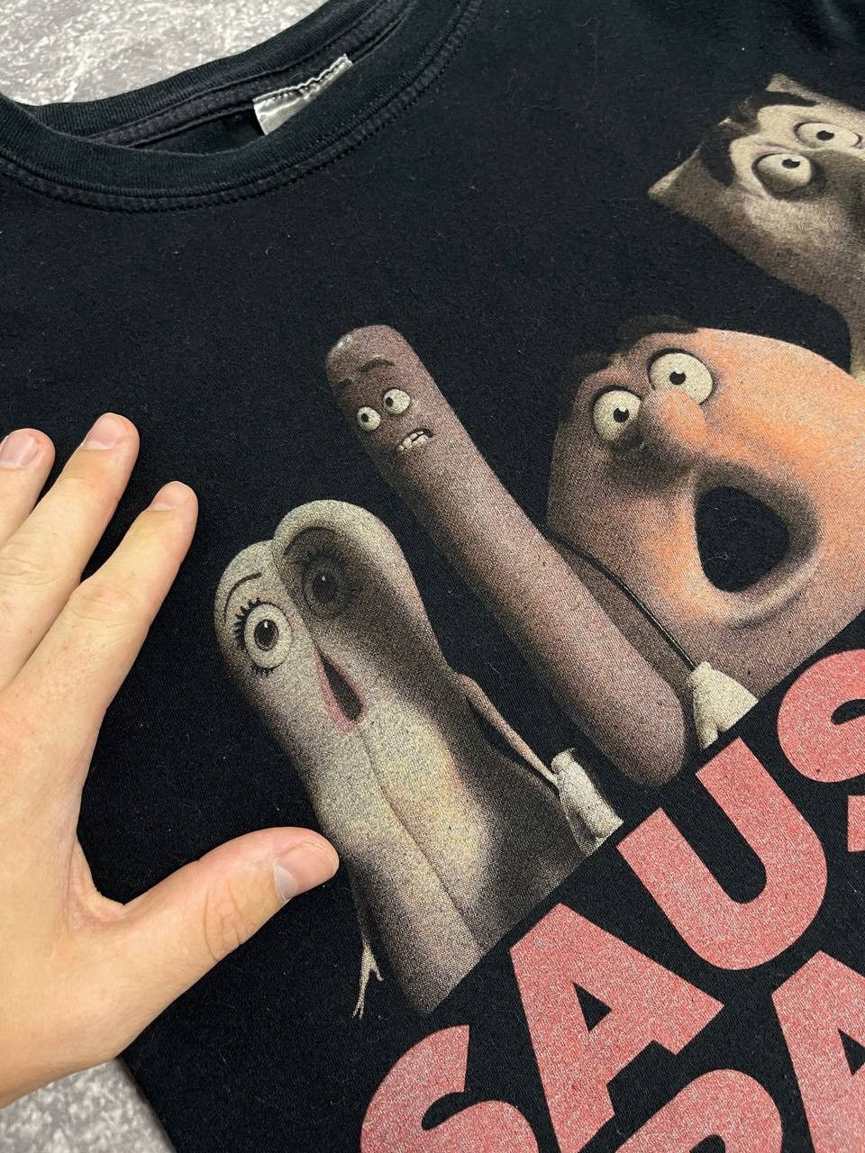 Vintage Vintage sausage party rare tee Size US M / EU 48-50 / 2 - 3 Thumbnail