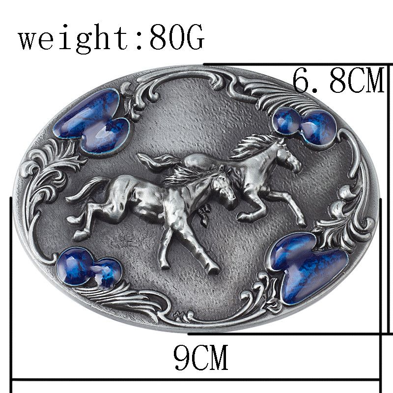 Designer New Design Vintage Belt Riveted Belts Menswear Accessories Size ONE SIZE - 3 Thumbnail