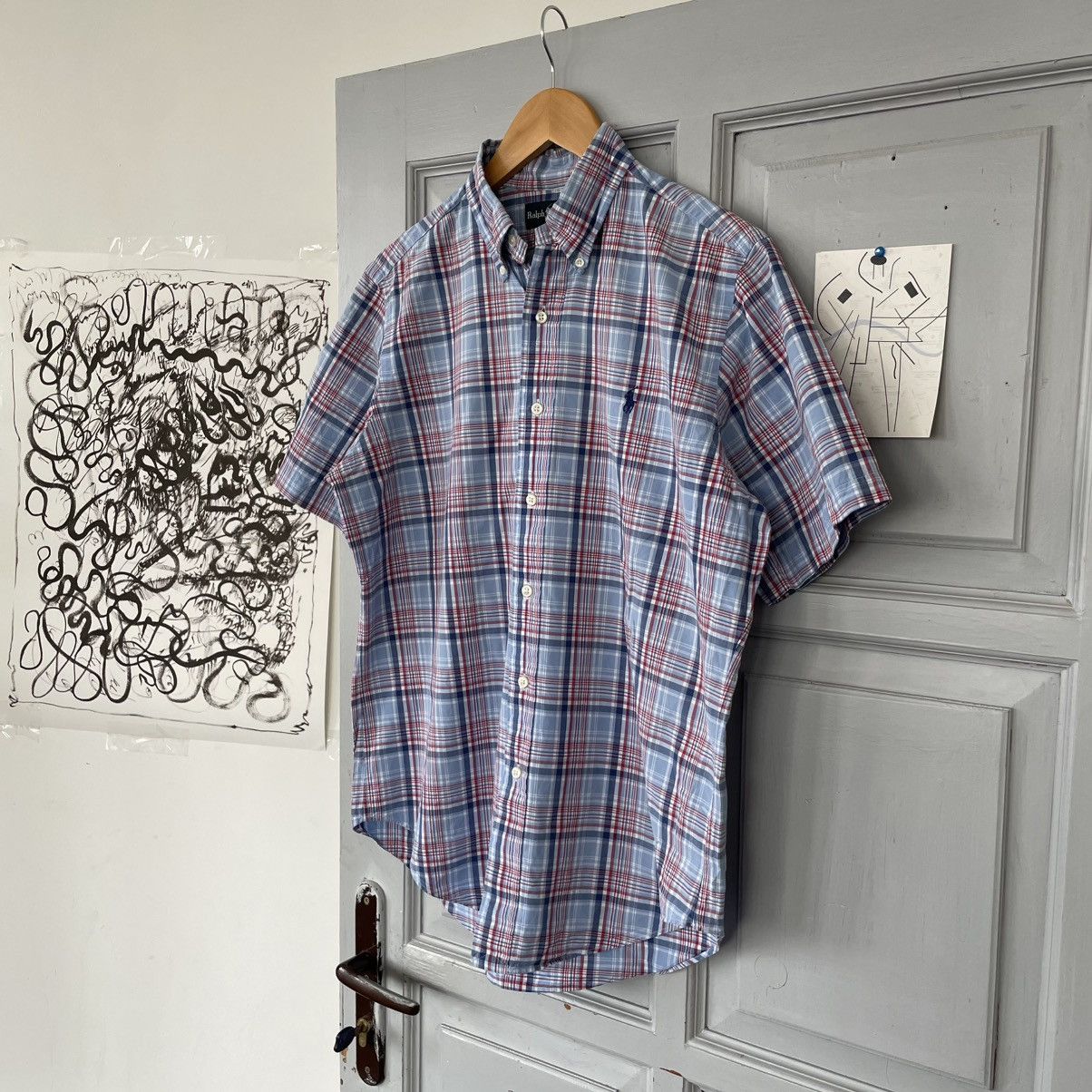 Polo Ralph Lauren Vintage Polo Ralph Lauren Striped Short shirt size M Size US M / EU 48-50 / 2 - 4 Thumbnail