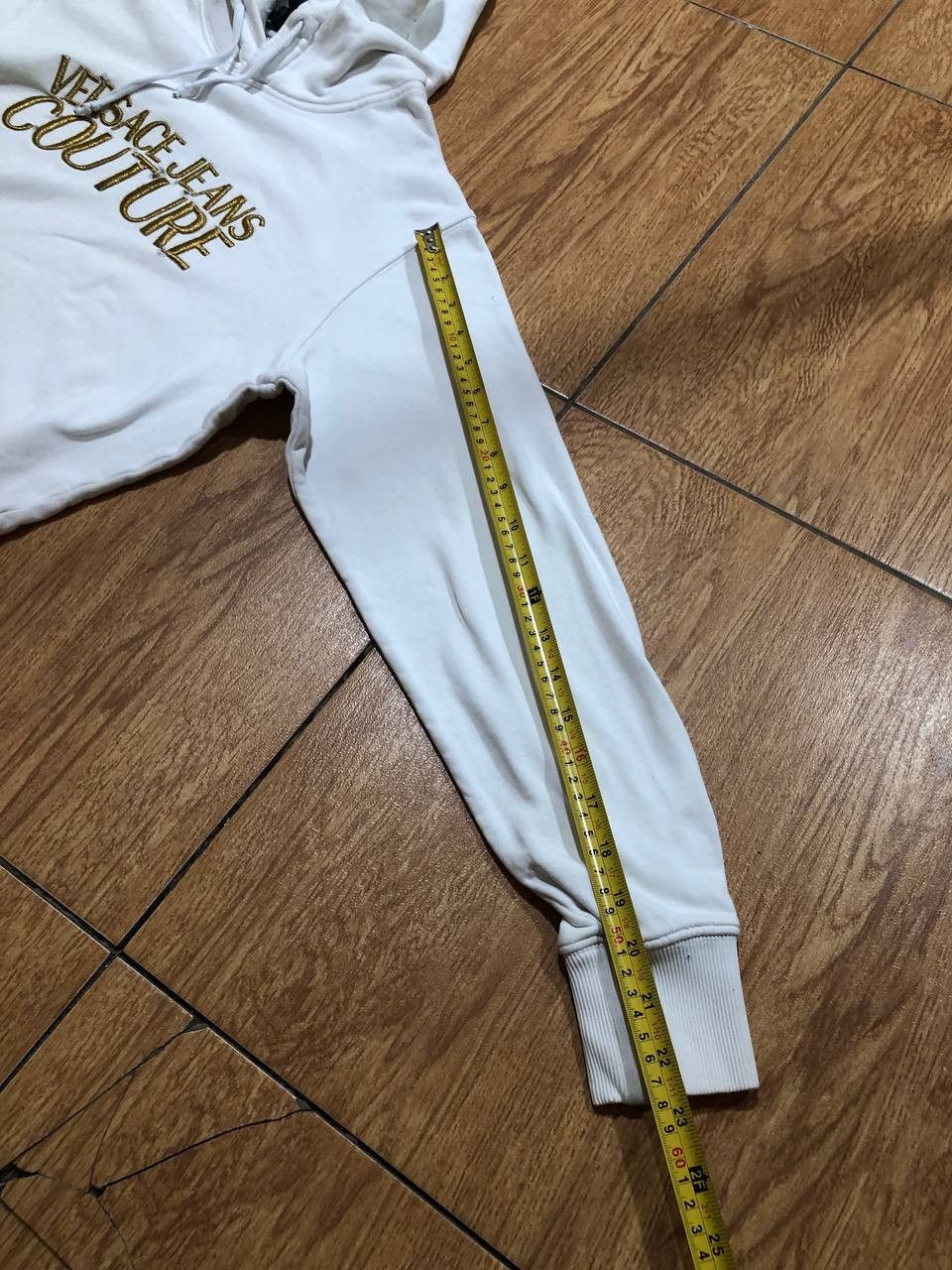 Versace Jeans Couture Versace Jeans Couture Men's Gold Foil Logo Hoodie Size US XS / EU 42 / 0 - 12 Thumbnail