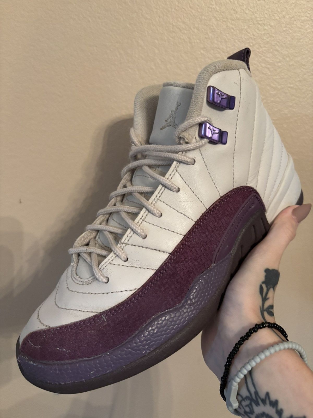 Jordan Brand Air Jordan 12 Retro GS 'Pro Purple' Size US 7 / IT 37 - 1 Thumbnail