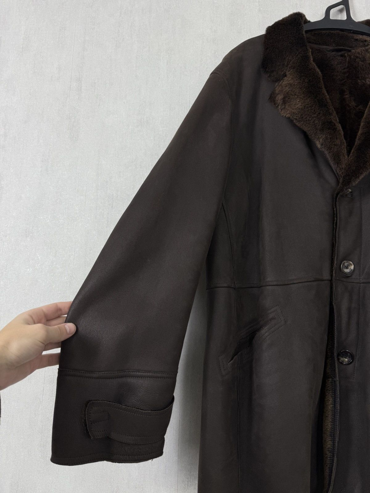 Kiton Kiton Sheepskin Fur Coat Size 56 Size US XL / EU 56 / 4 - 9 Thumbnail