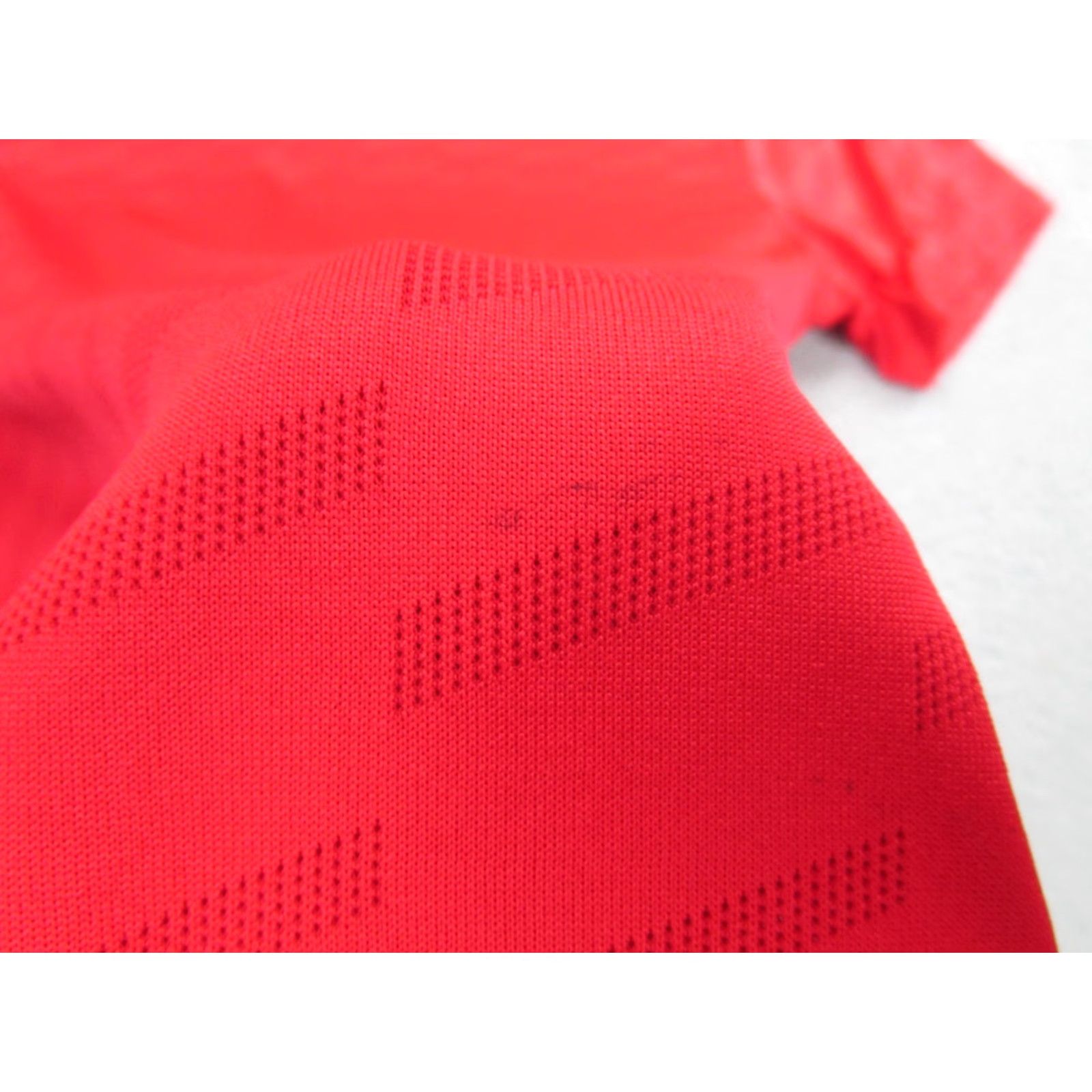 Nike Nike Golf Polo Shirt Mens Large Dri-FIT Regular Fit Red Geometric Vented Size US L / EU 52-54 / 3 - 4 Thumbnail