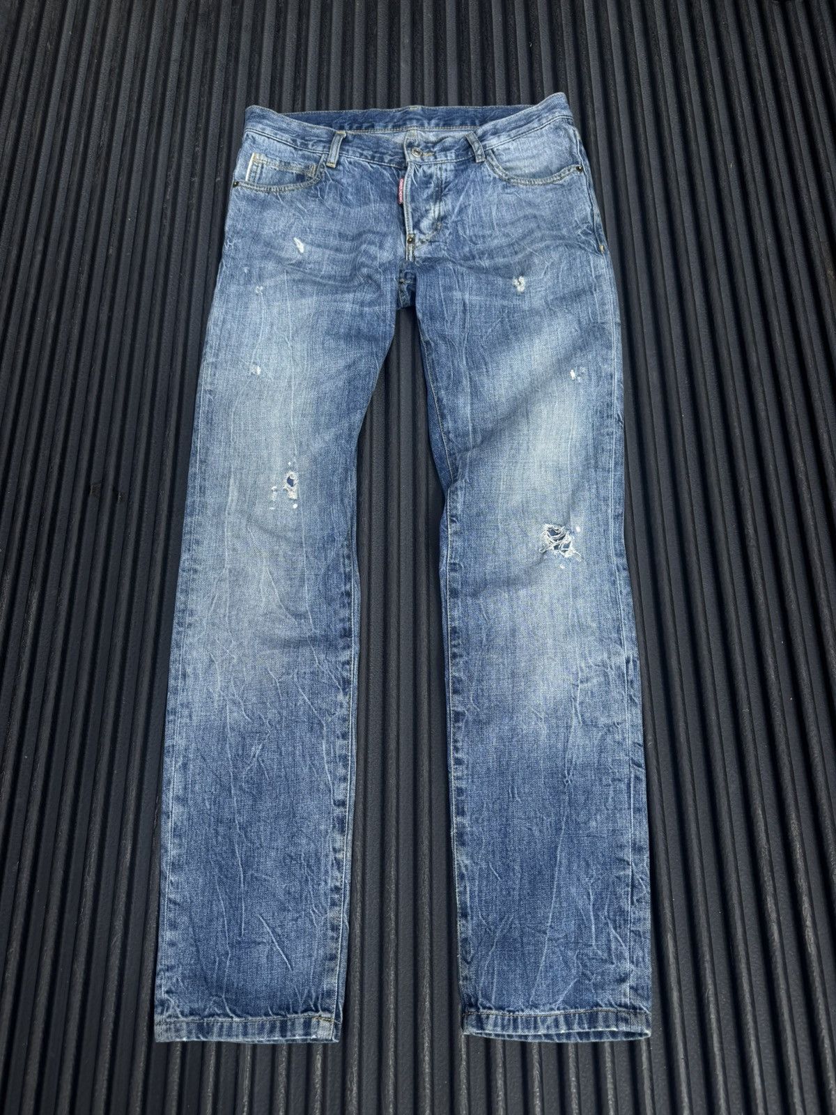 Dsquared2 Dsquared2 distressed denim jeans Size US 32 / EU 48 - 2 Thumbnail