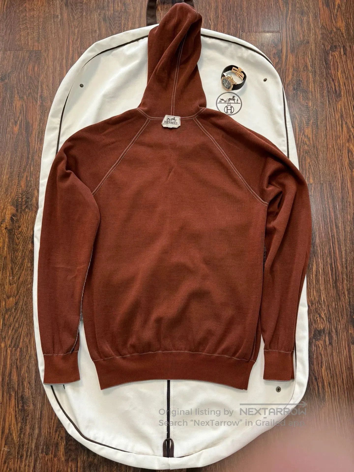 Hermes Multi Color Zip-Up Hoodie, Size S. Size US S / EU 44-46 / 1 - 7 Thumbnail