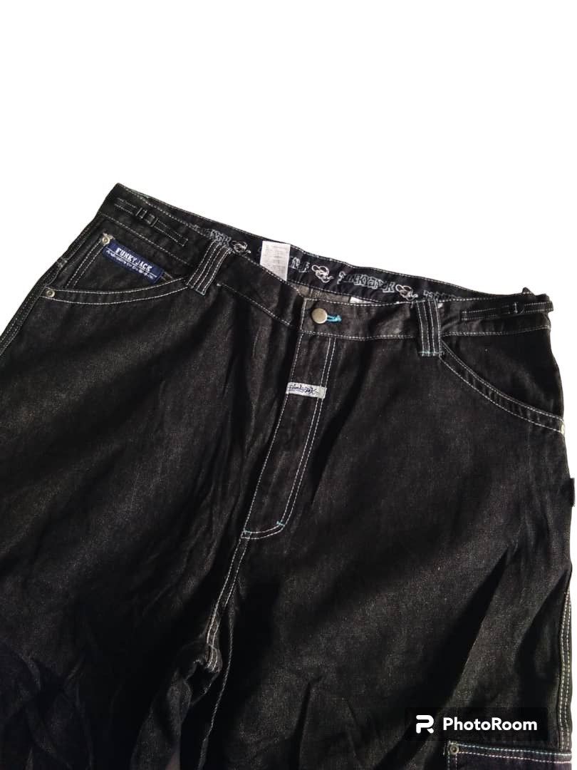 Ed Hardy × Jean Funky Jack Skateboard Baggy Jeans Size US 40 / EU 56 - 8 Thumbnail