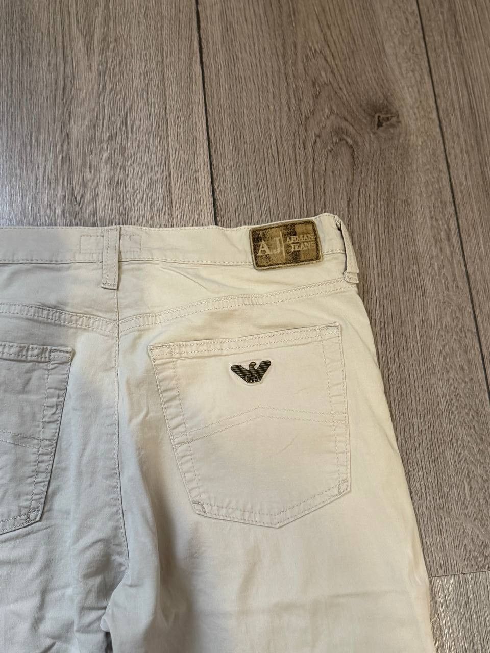 Armani Armani jeans women size 29 beige tapered Size 29" - 9 Thumbnail