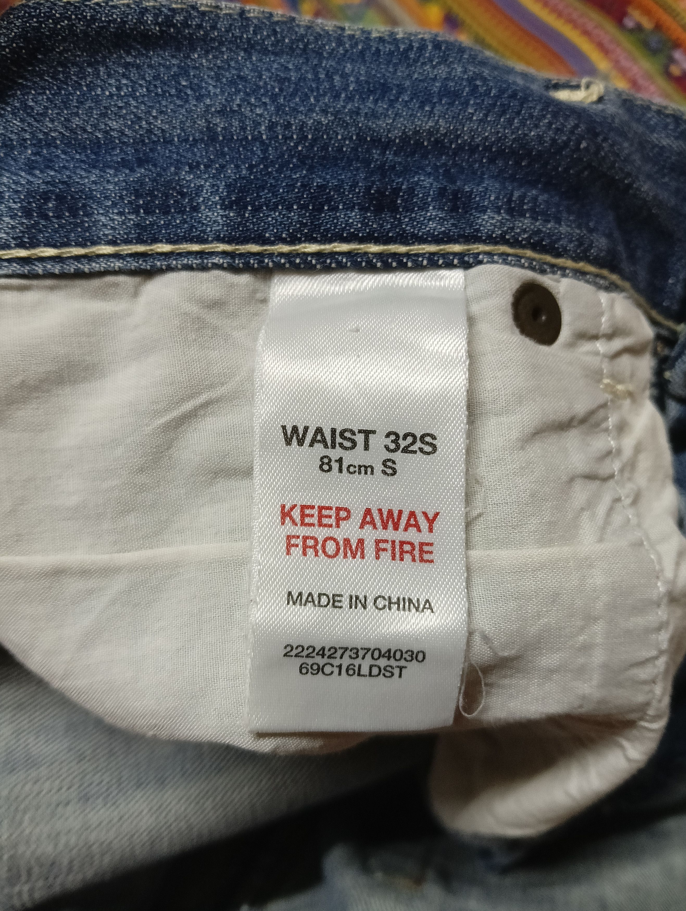 Japanese Brand distressed denim minder brand flared Size US 33 - 8 Thumbnail
