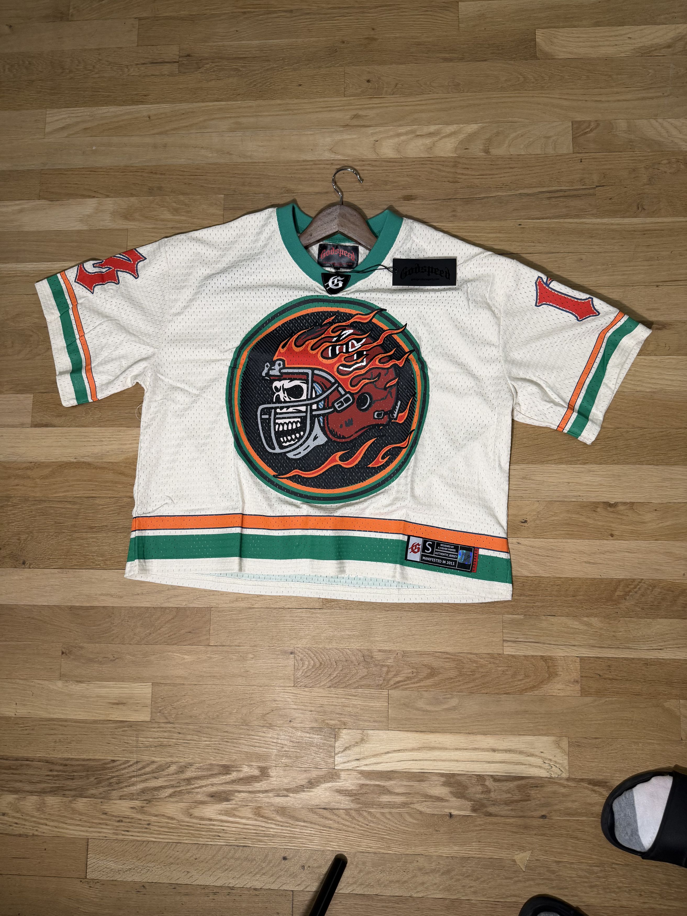 Godspeed Godspeed First Down Jersey BONE Size US S / EU 44-46 / 1 - 1 Thumbnail