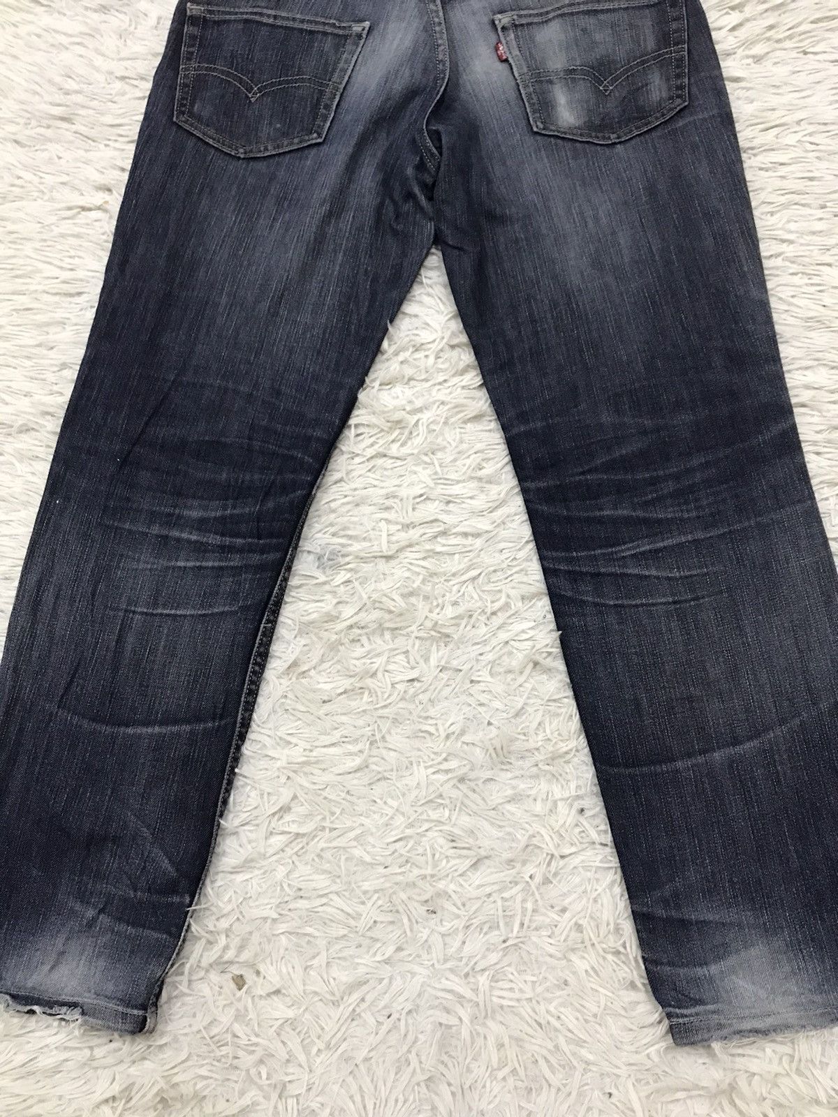 Levi's Vintage Clothing Vintage Levis Slim Tapered Distressed Denim Jeans Size US 31 - 4 Thumbnail