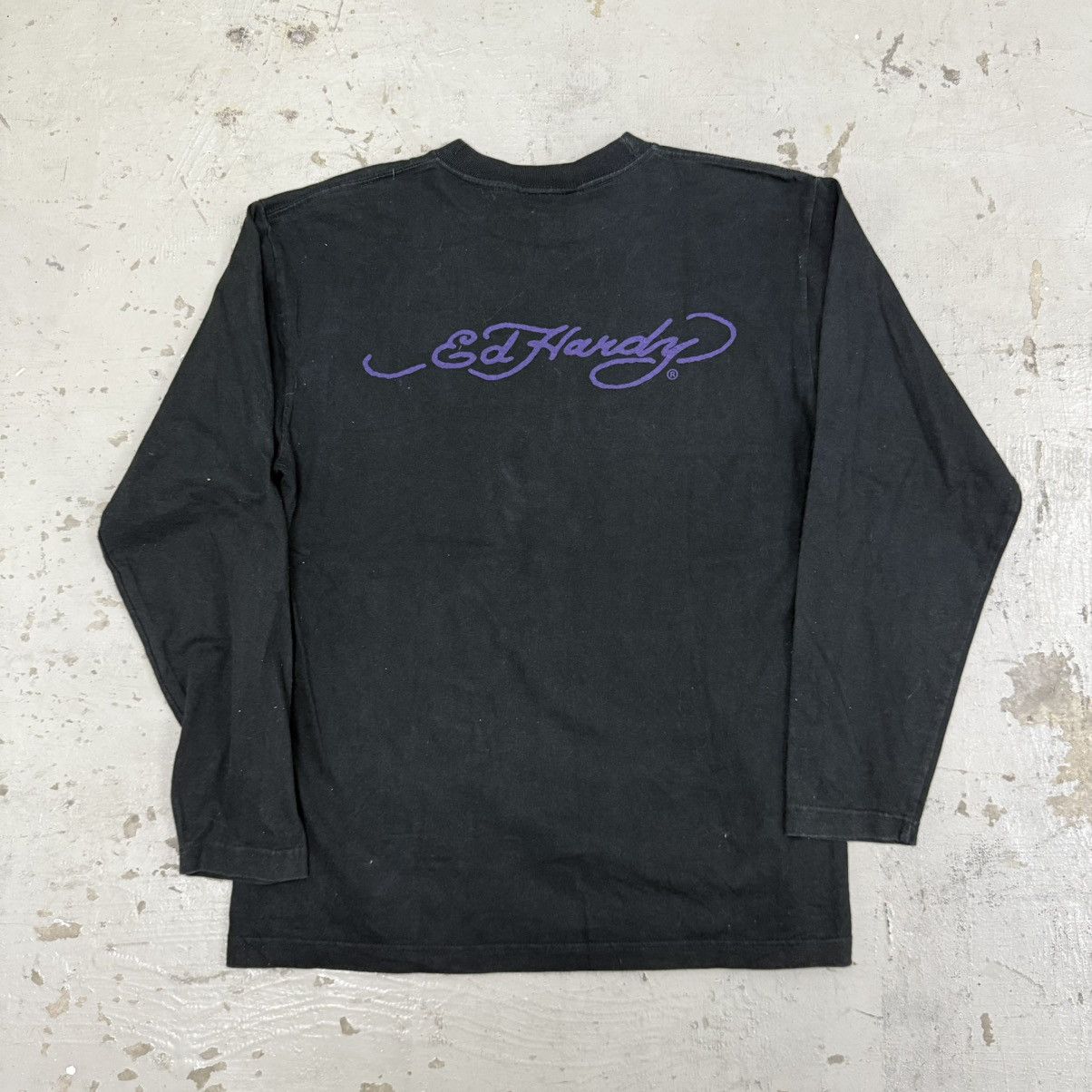 Christian Audigier Vintage Ed Hardy Long Sleeve Tee Size US M / EU 48-50 / 2 - 5 Thumbnail