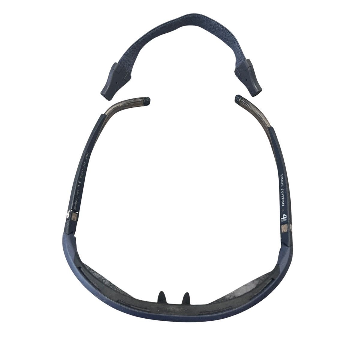 Louis Vuitton LOUIS VUITTON LV4 Motion Sunglasses Damier Pattern Lenses Size ONE SIZE - 8 Thumbnail