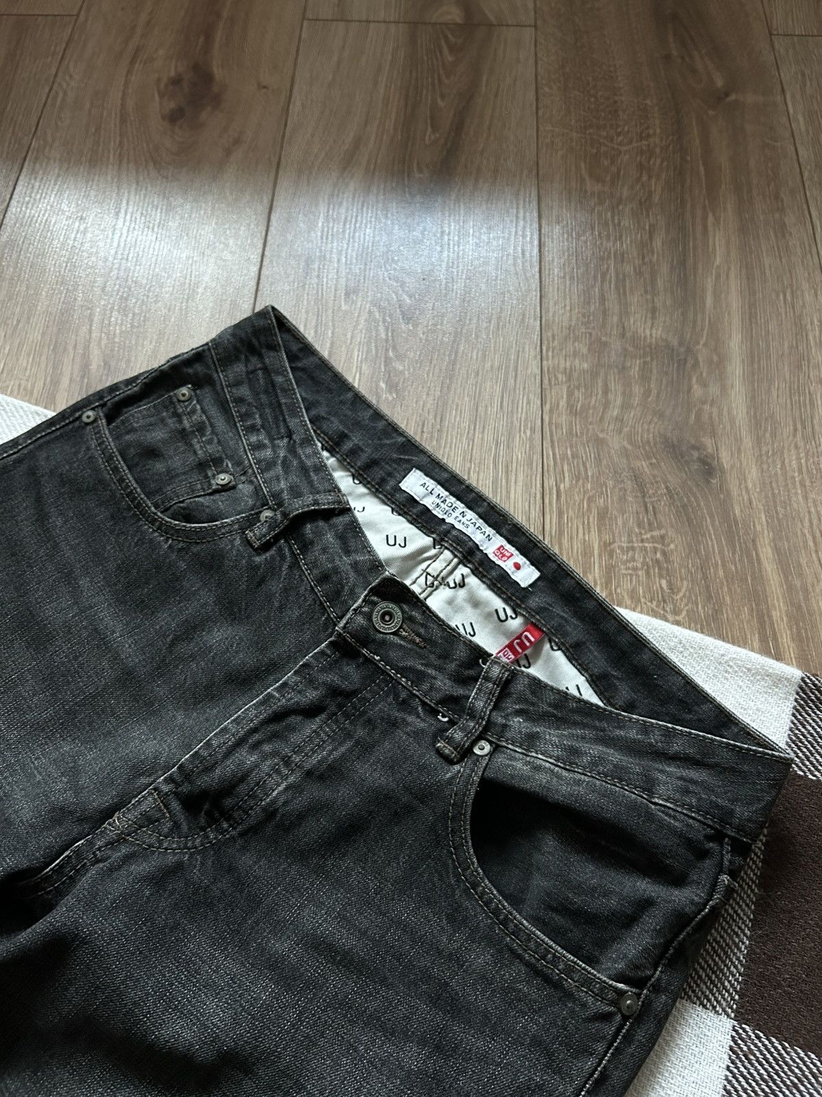 Japanese Brand × Uniqlo Uniqlo denim pants mens jeans selvedge Japanese 🇯🇵 Size US 32 / EU 48 - 4 Thumbnail