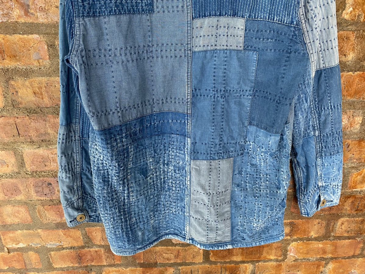 FDMTL Iconic Sashiko Boro Jacket 10 Year Wash Size US L / EU 52-54 / 3 - 19 Thumbnail
