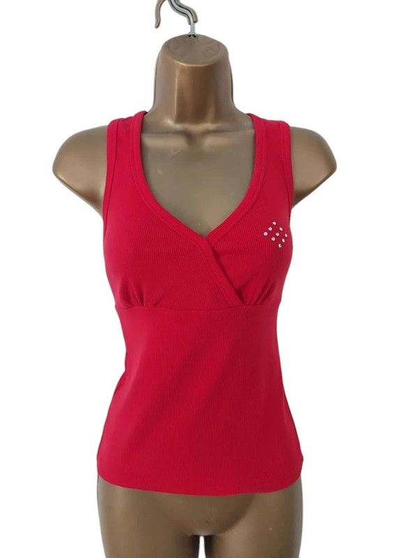 Vintage Vintage red top M Size M / US 6-8 / IT 42-44 - 1 Thumbnail