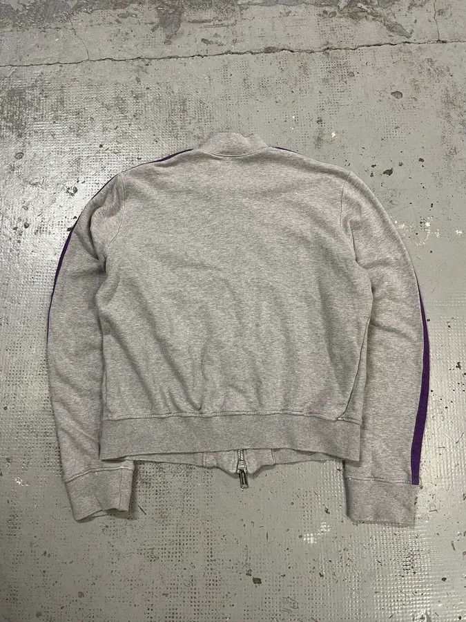 Dsquared2 2000s Dsquared2 Logo Zip-Up Grey Purple Sweater Size US M / EU 48-50 / 2 - 8 Thumbnail
