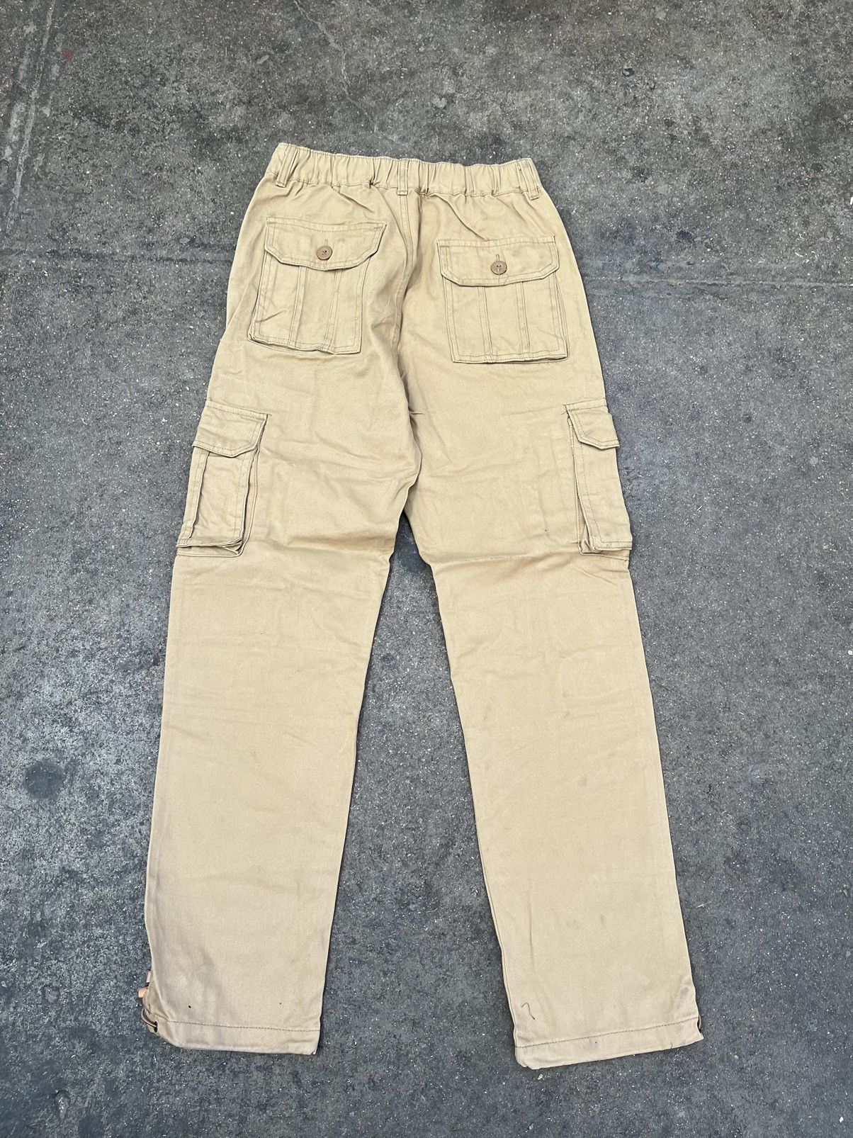 Vintage Vintage Cargo Pants Tan Size US 30 / EU 46 - 5 Thumbnail