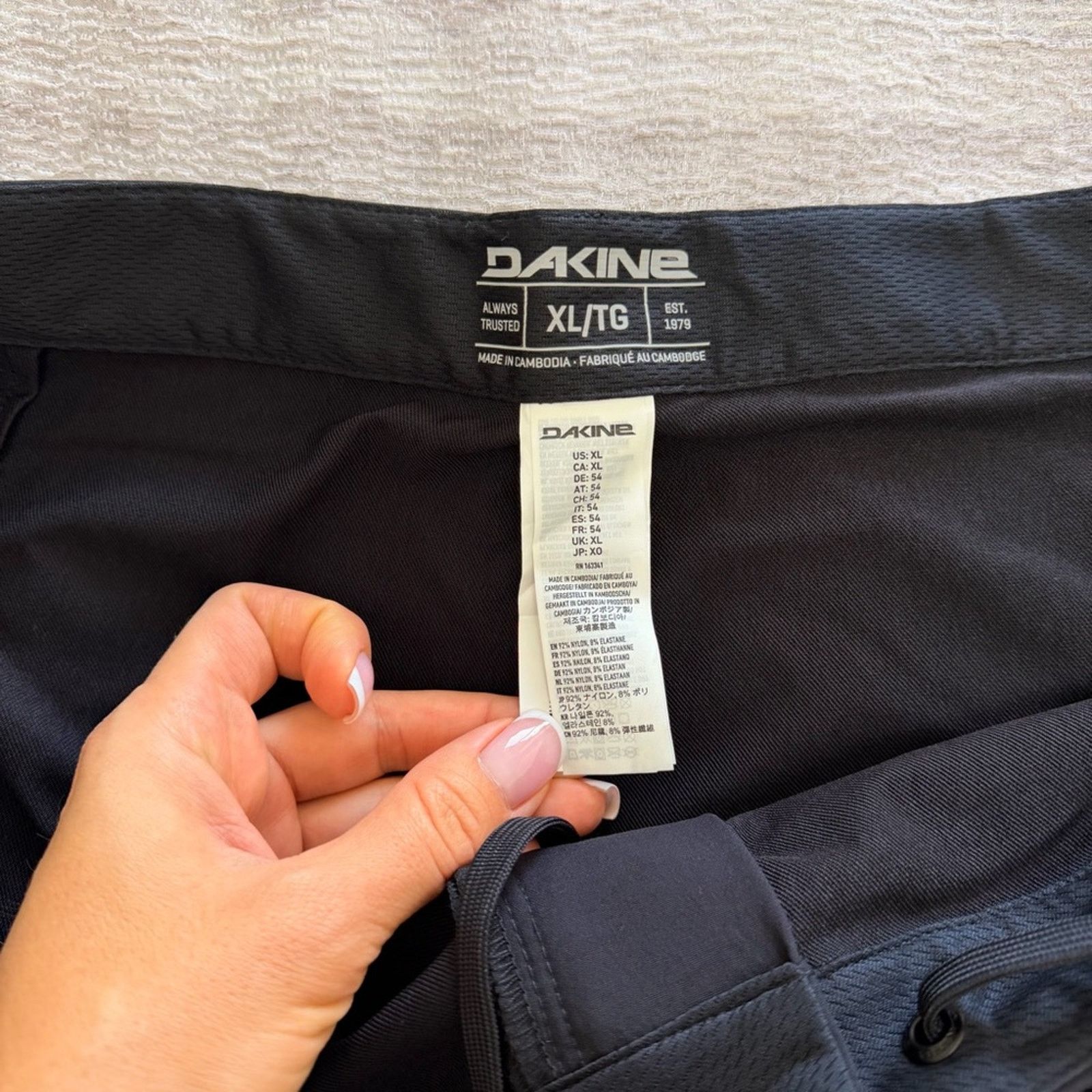 Dakine NWT! Dakine Vectra Black Mountain Bike Pants, Size XL Size US 38 / EU 54 - 8 Thumbnail
