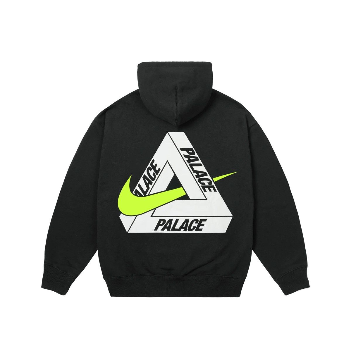 Palace Palace nike tri swoosh hoodie white | Grailed