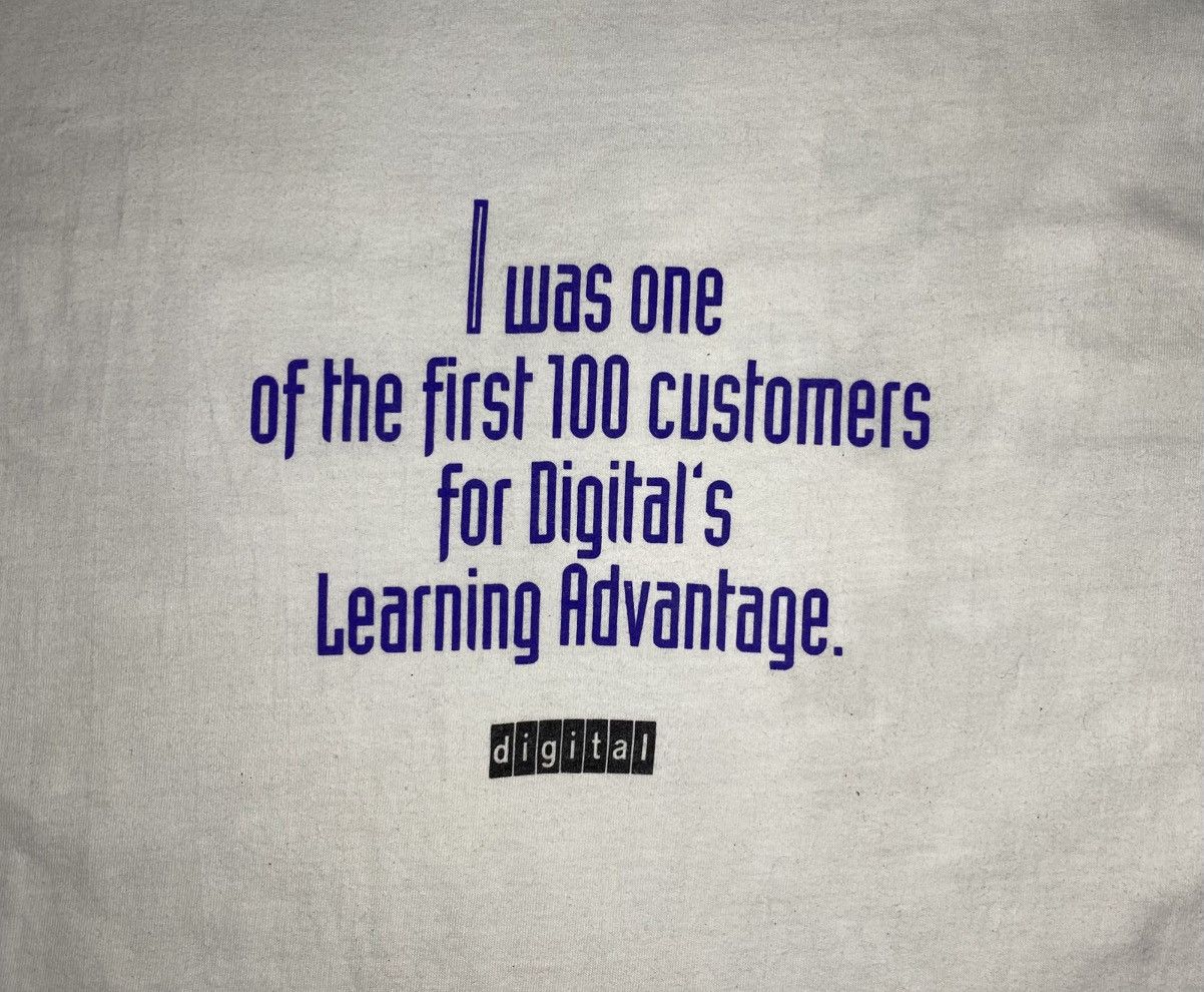 Hanes I’m A Genius Digital Equipment Corporation Promo Tee XL VTG Size US XL / EU 56 / 4 - 4 Thumbnail