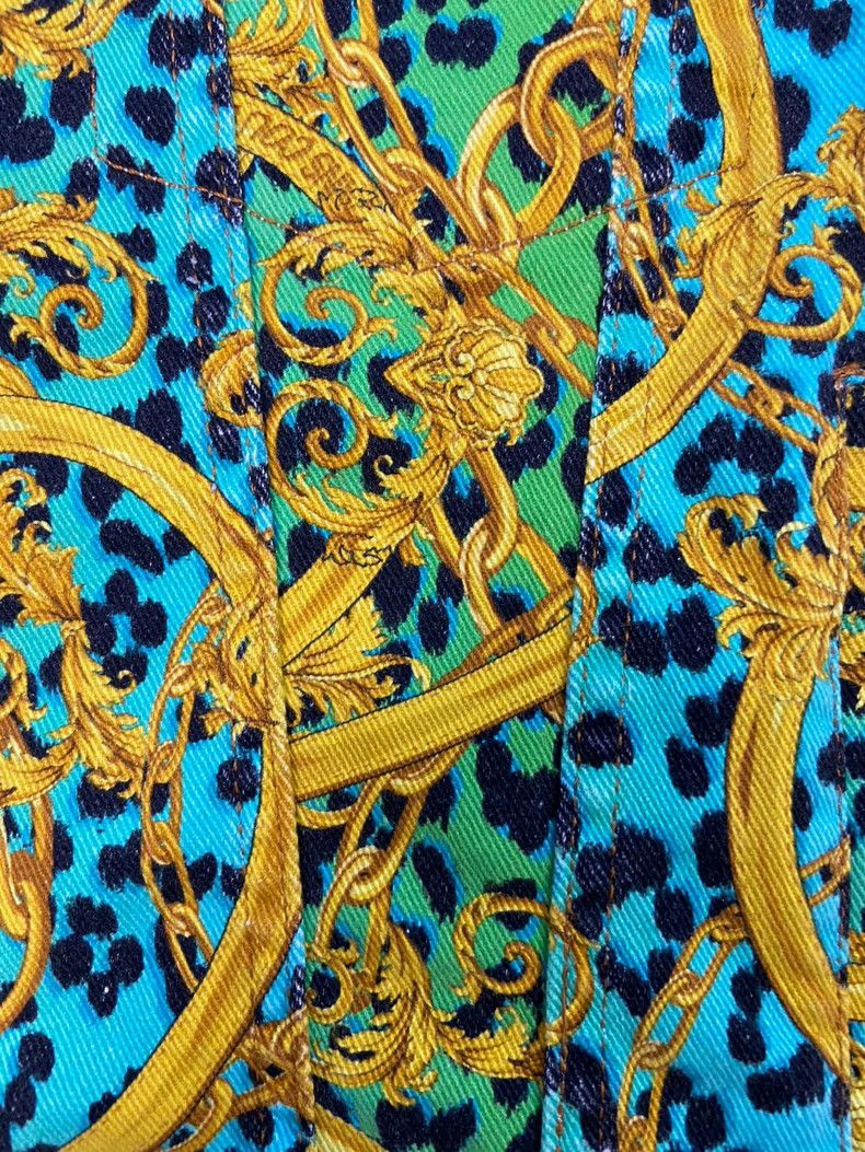 Versace Versace Baroque denim jacket Size M / US 6-8 / IT 42-44 - 3 Thumbnail