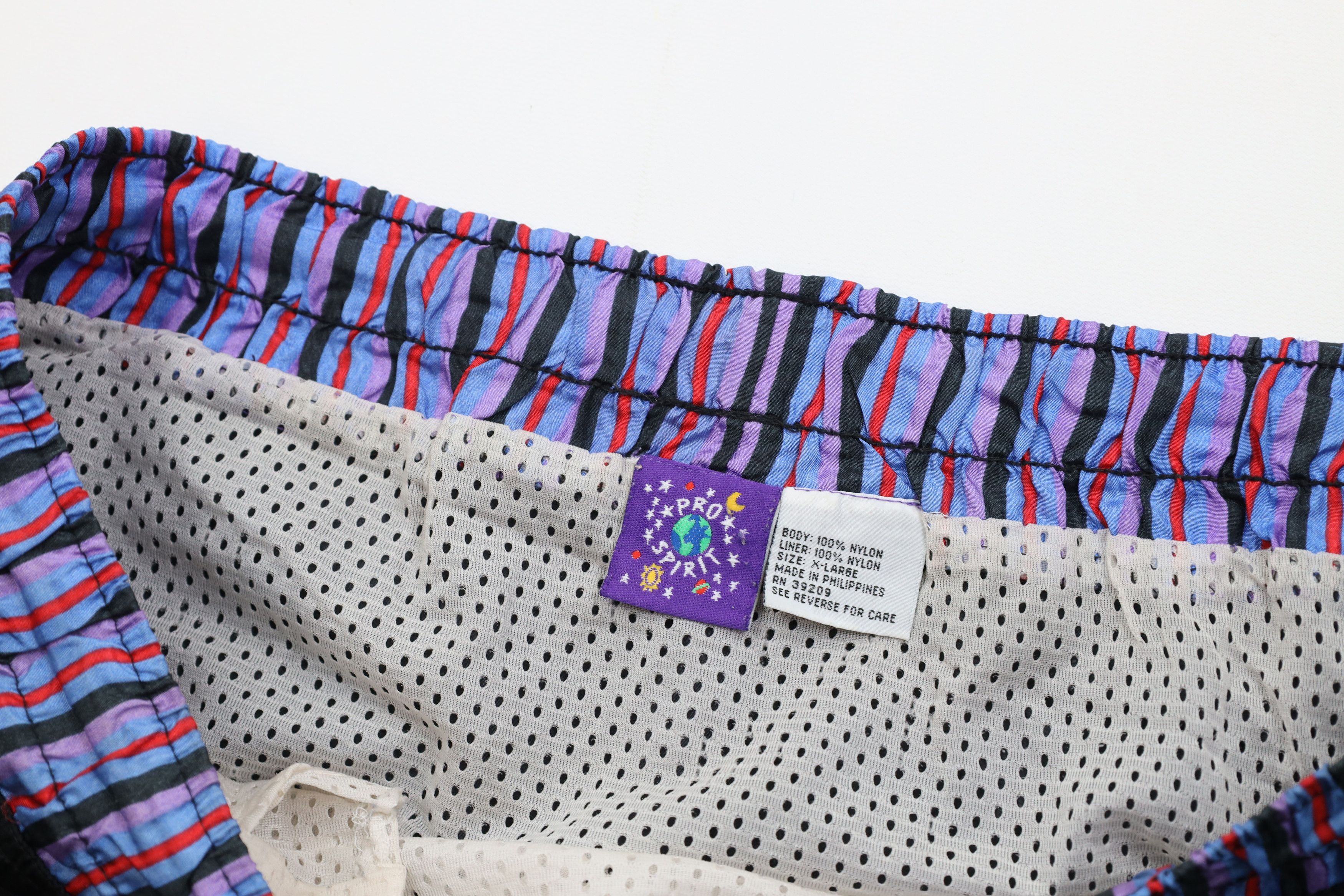 Vintage Vintage 90s Streetwear Lined Above Knee Shorts Swim Trunks Size US 36 / EU 52 - 7 Thumbnail