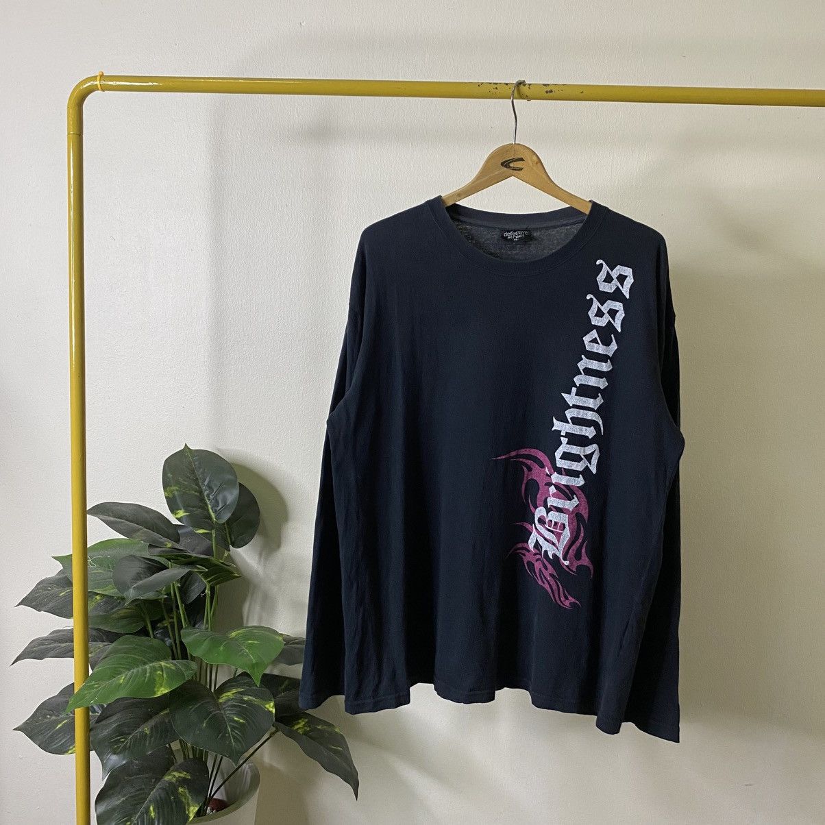 If Six Was Nine DefectiveStruct Seditionaries Poem Cyber Gothic Punk LGB LS Size US XL / EU 56 / 4 - 6 Thumbnail
