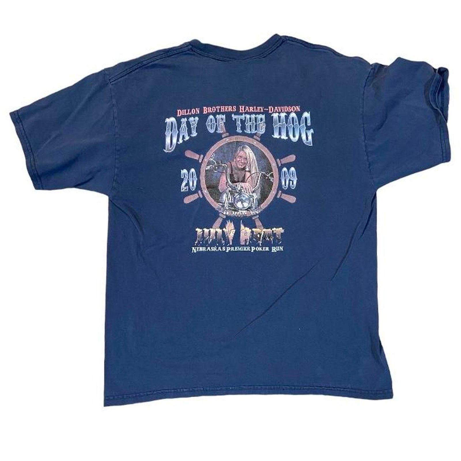 Harley Davidson 2000s 2009 harley davison tee Size US L / EU 52-54 / 3 - 2 Thumbnail