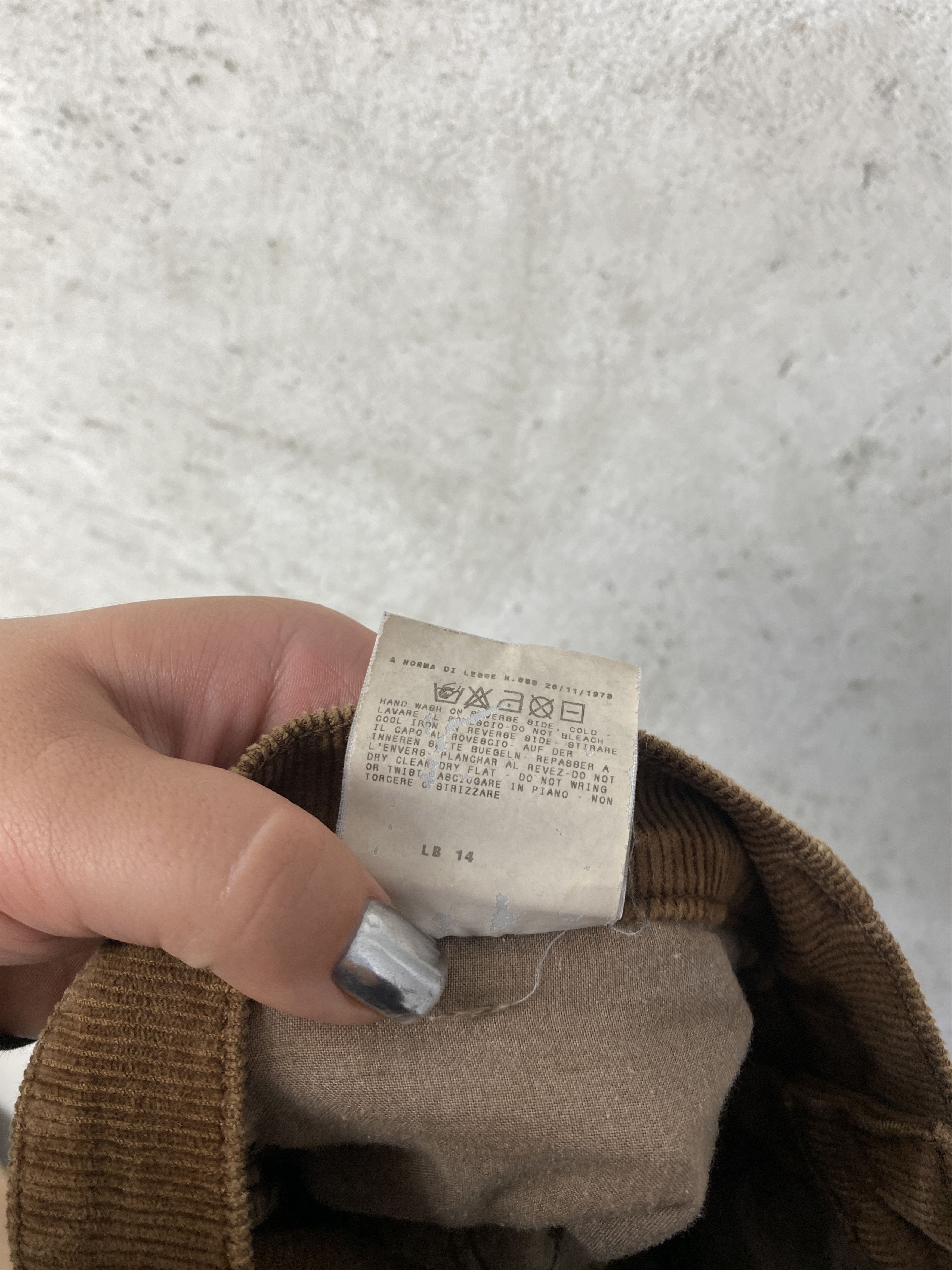 Dolce & Gabbana Dolce & Gabbana vintage corduroy pants y2k Size 27" / US 4 / IT 40 - 8 Thumbnail