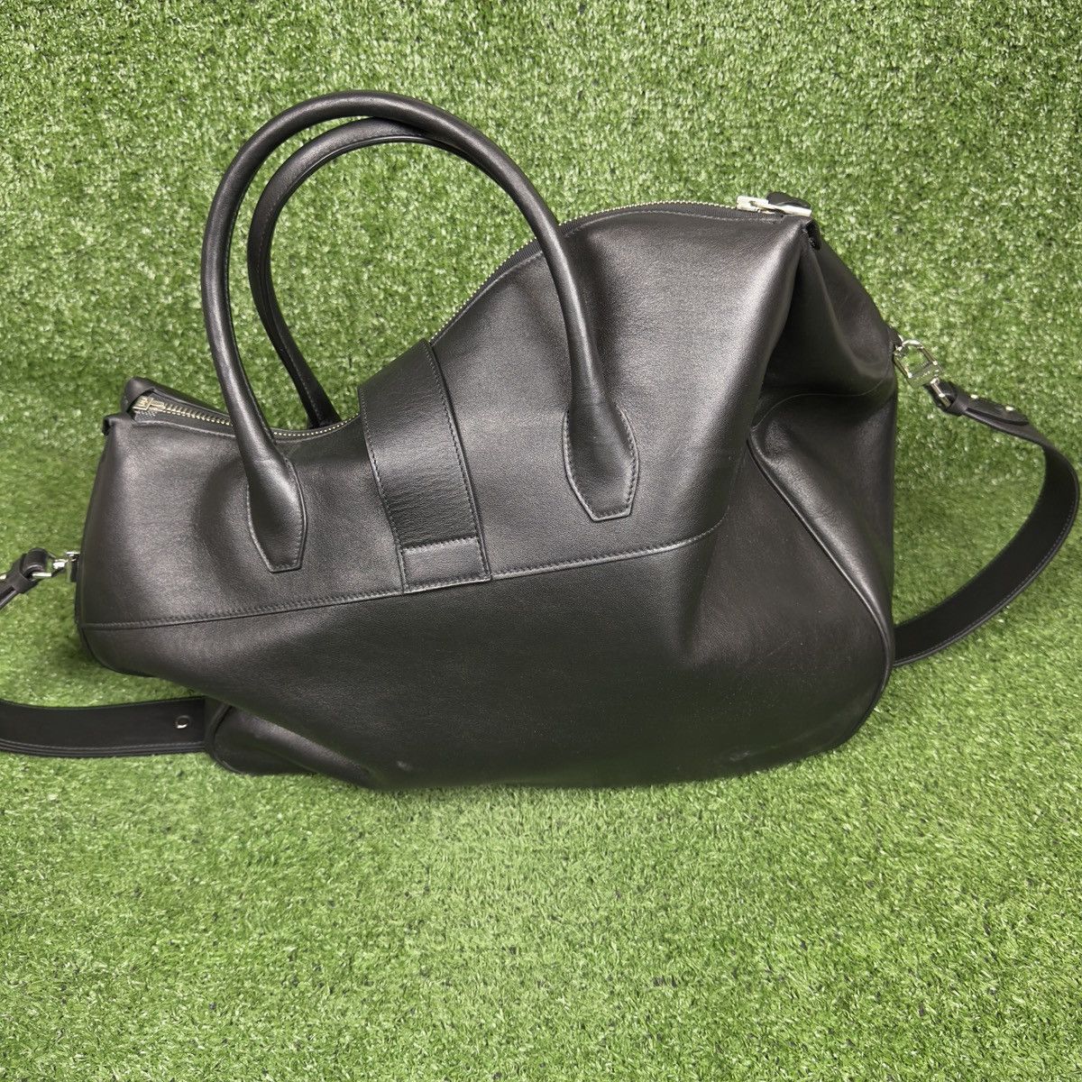 Amiri Amiri Leather Guitar Duffle Bag Large Black Rare Italy Size ONE SIZE - 10 Thumbnail