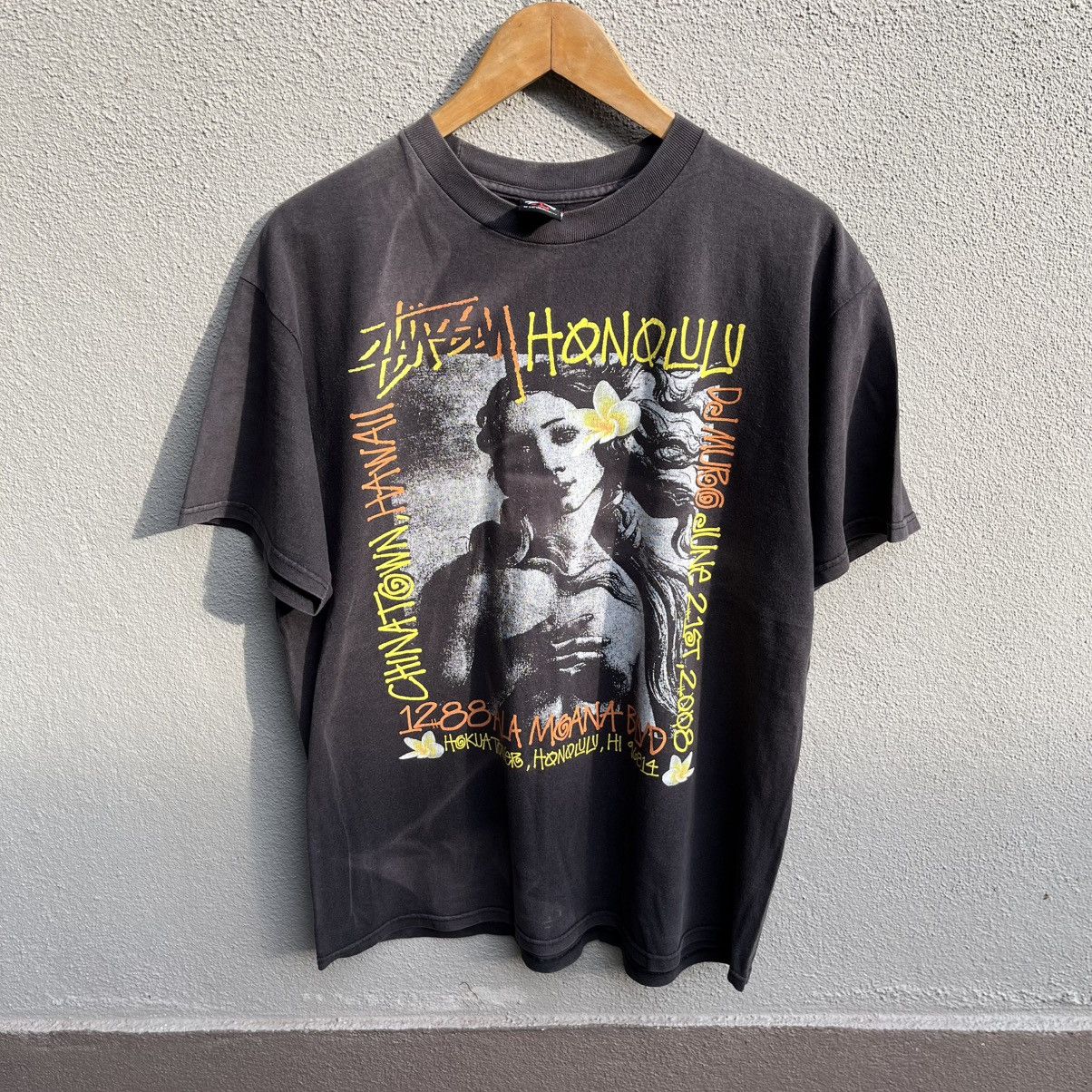 Stussy Vintage STUSSY photo tee honolulu hawaii Size US L / EU 52-54 / 3 - 1 Thumbnail