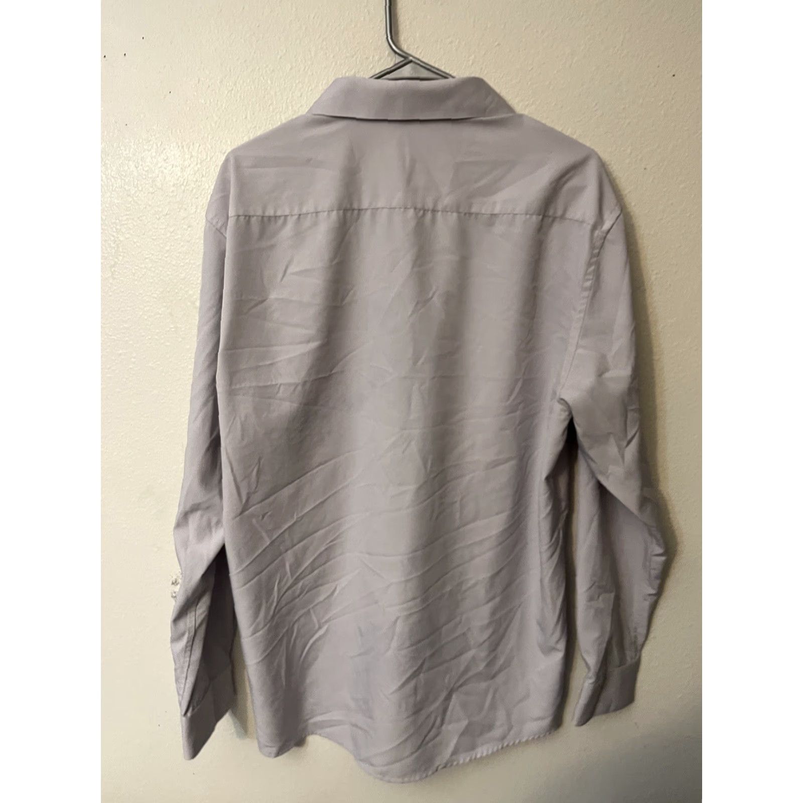 Nautica Nautica Slim Fit Button Up Performance Super Shirt XL Gray Men Dress Shirt Size US XL / EU 56 / 4 - 3 Thumbnail
