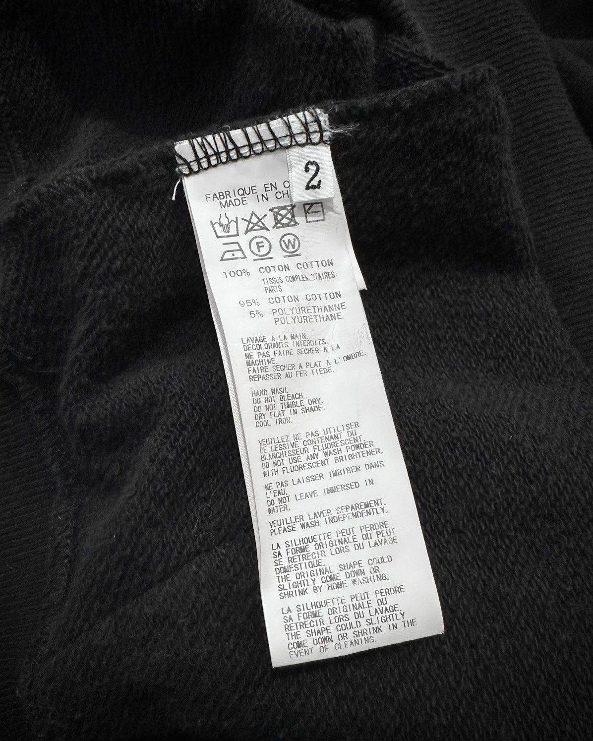 New Era × Yohji Yamamoto Yohji Yamamoto Pour Homme Embroidered Logo Hoodie Size US S / EU 44-46 / 1 - 4 Thumbnail