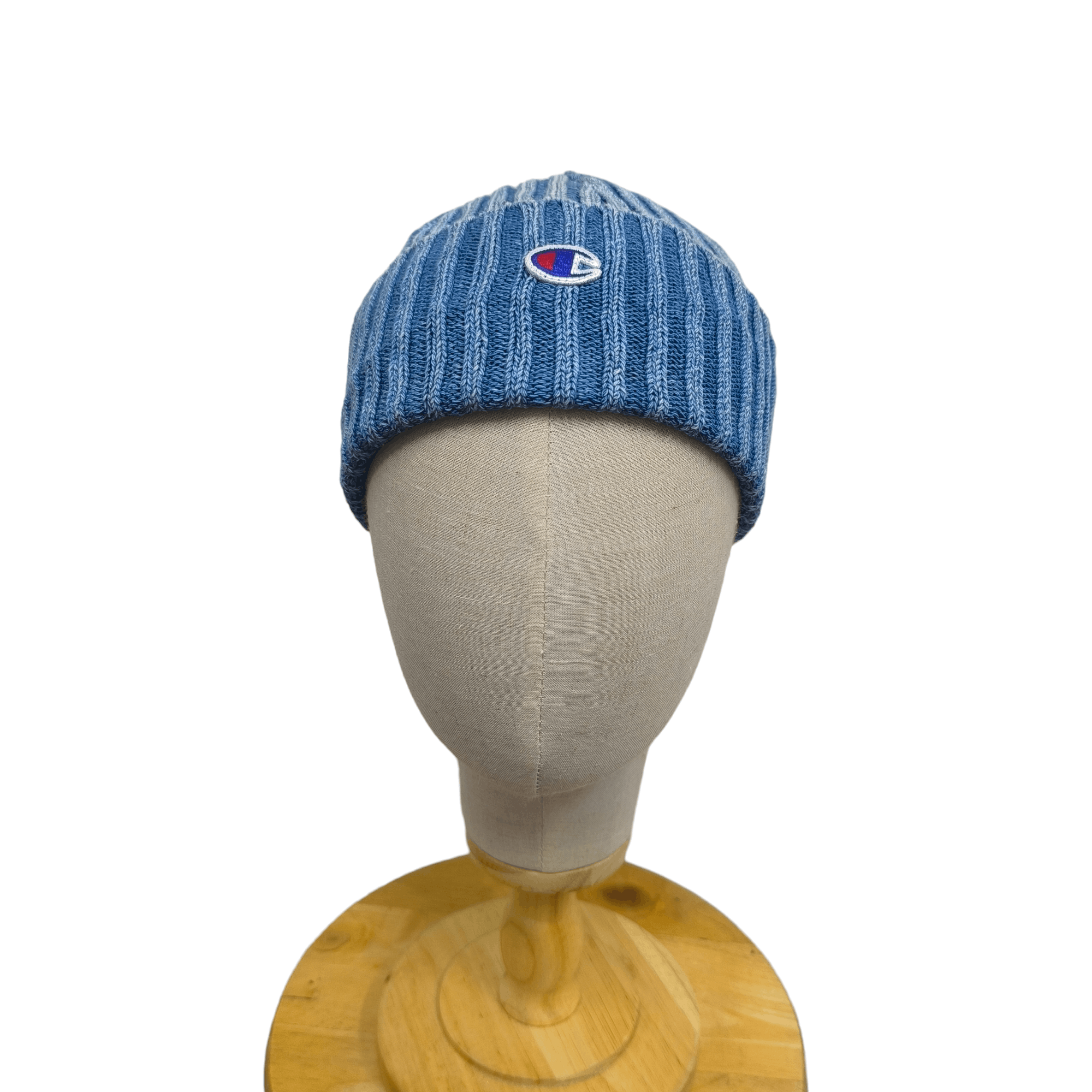 Champion ✨Champion logo indigo washed beanie hat Size ONE SIZE - 1 Thumbnail