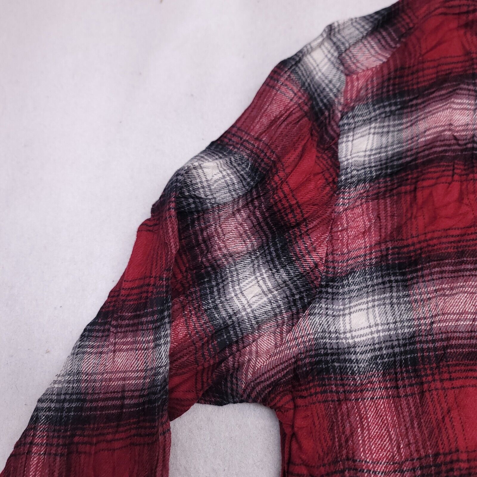 Croft & Barrow Croft & Barrow Tartan Flannel Shirt Mens Size Large L Red Size US L / EU 52-54 / 3 - 4 Thumbnail