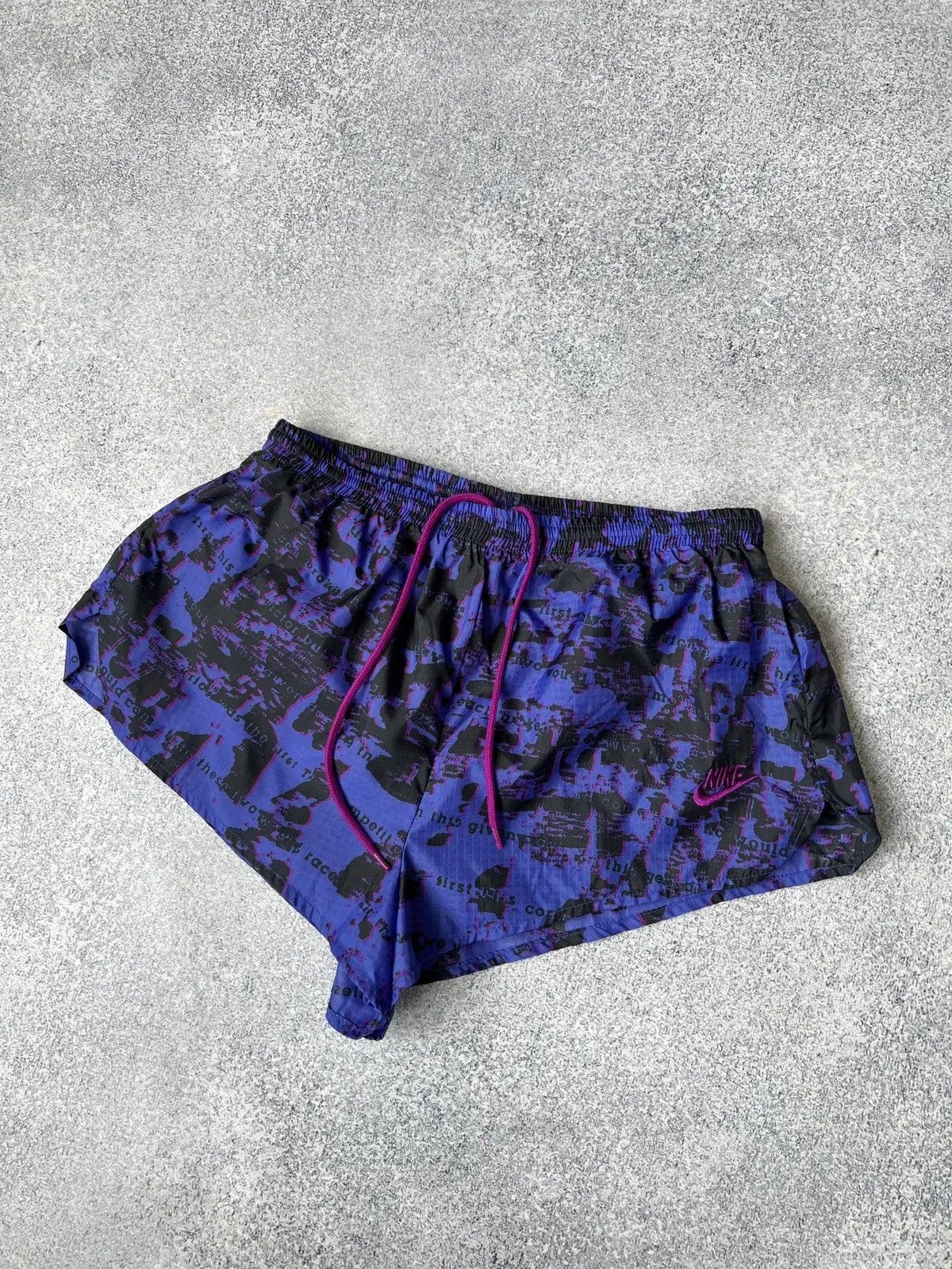 Nike × Vintage Vintage Nike World 90s running shorts Size US 32 / EU 48 - 4 Thumbnail