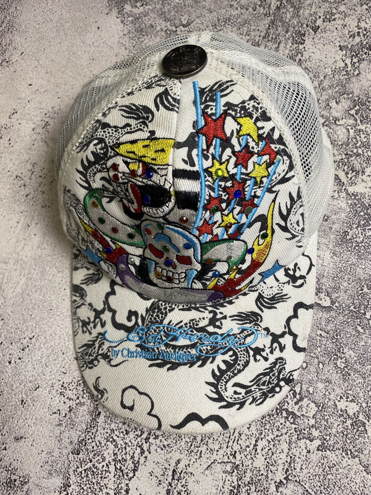 Ed Hardy × Japanese Brand × Vintage Ed Hardy Vintage Hat Cap Size ONE SIZE - 3 Thumbnail