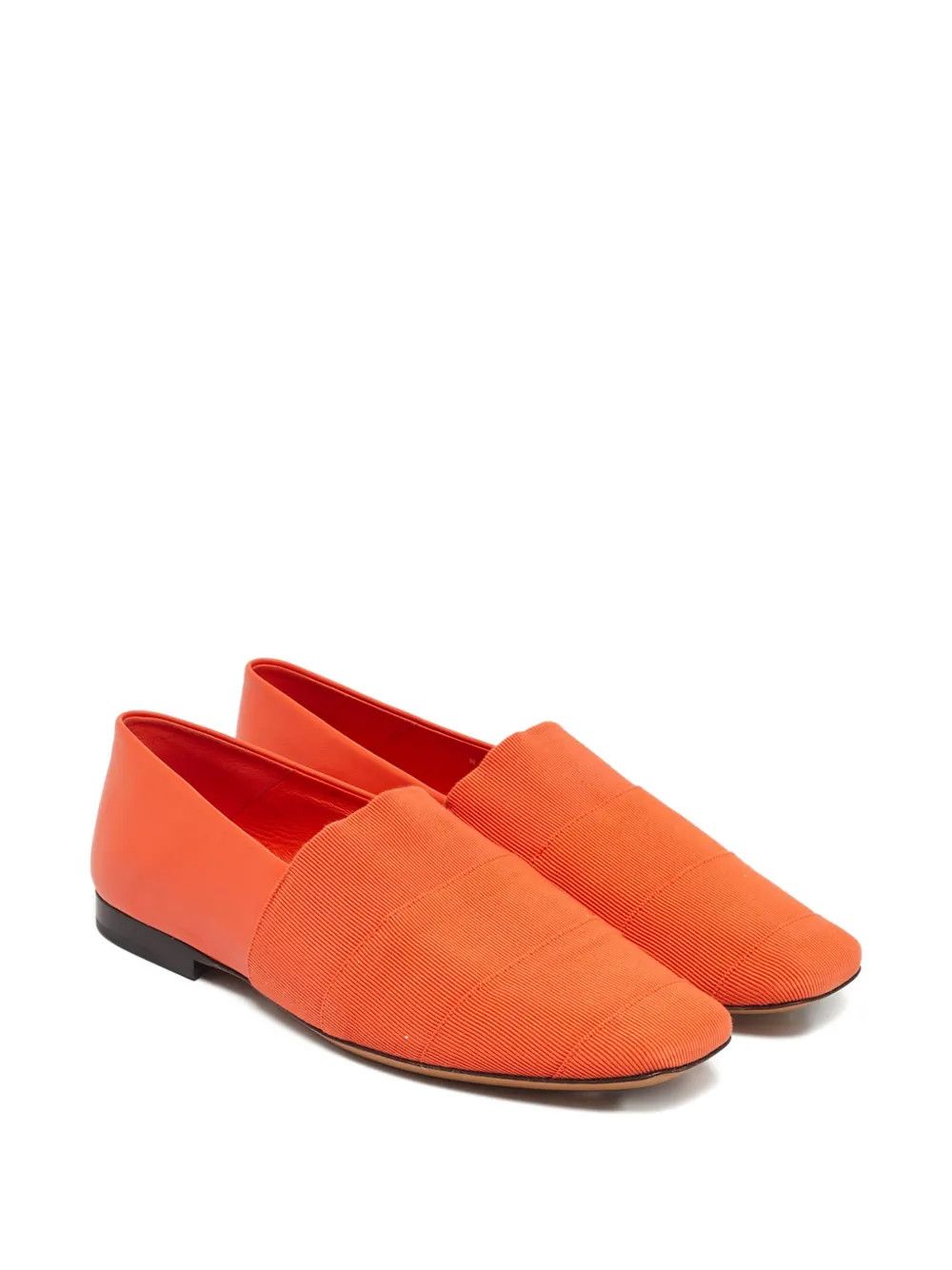 Salvatore Ferragamo o1y0426 Loafers in Orange Size US 7 / IT 37 - 2 Thumbnail