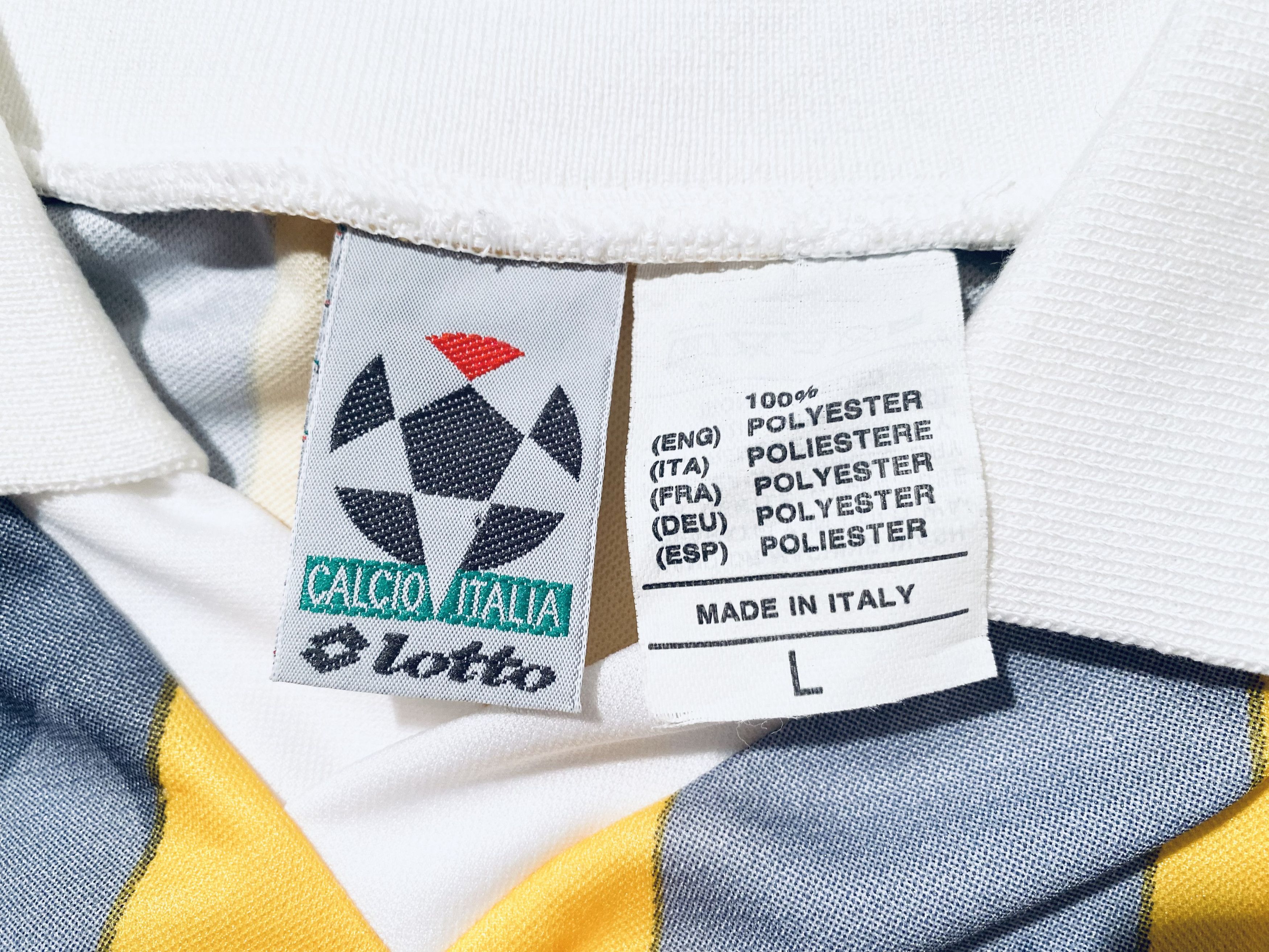 Lotto Sport Lotto Vintage 90s Template Football Shirt 1990 LS Size US L / EU 52-54 / 3 - 9 Thumbnail