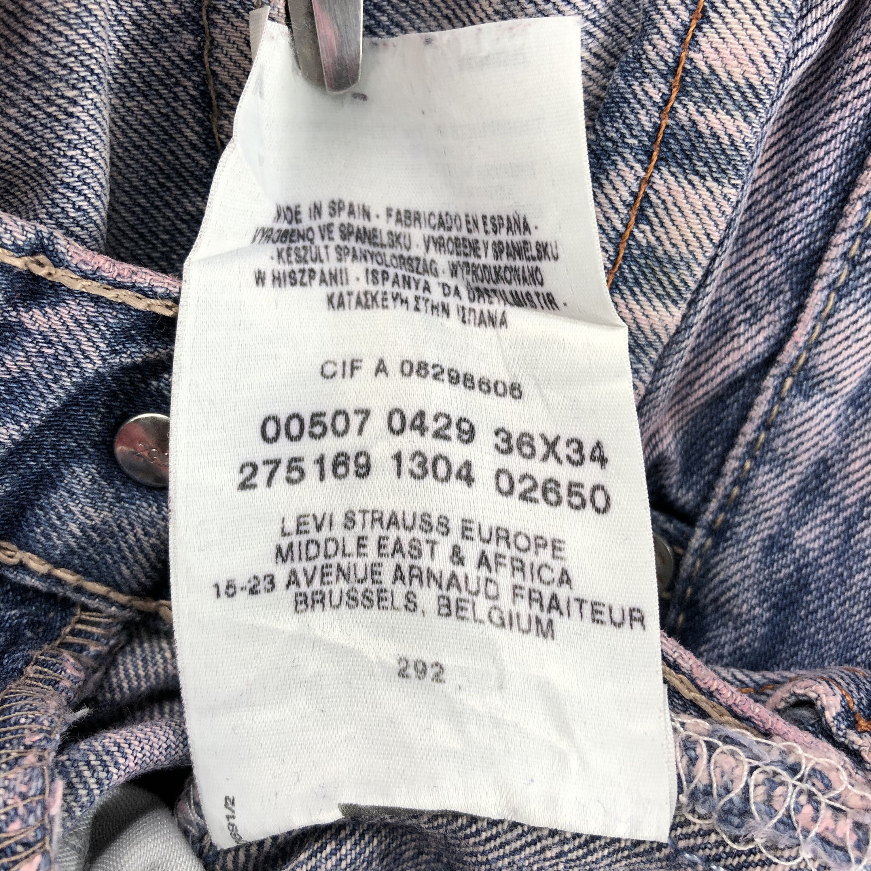 Levi's × Vintage 90s Vintage Levis 507 Earth Tone Jeans-JM2264 Size US 37 - 16 Thumbnail