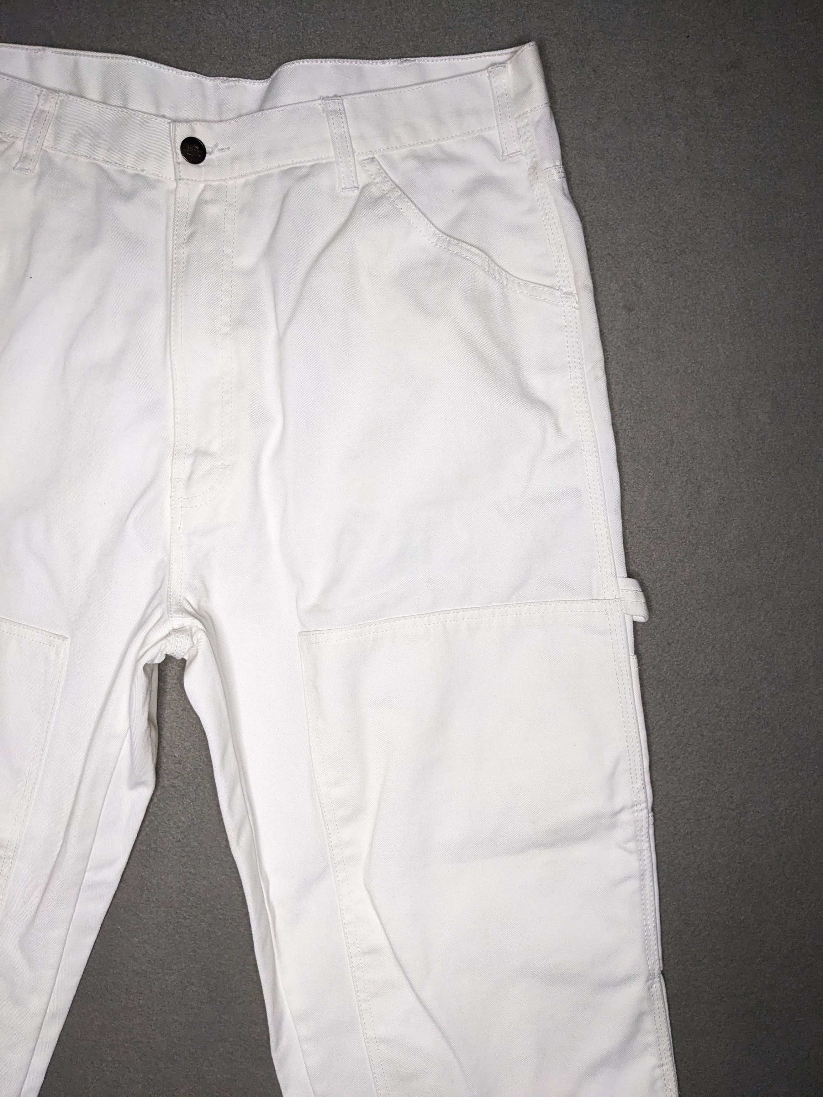 Dickies Dickies Double Knee Carpenter Pants 36x30 White Workwear Size US 36 / EU 52 - 3 Thumbnail