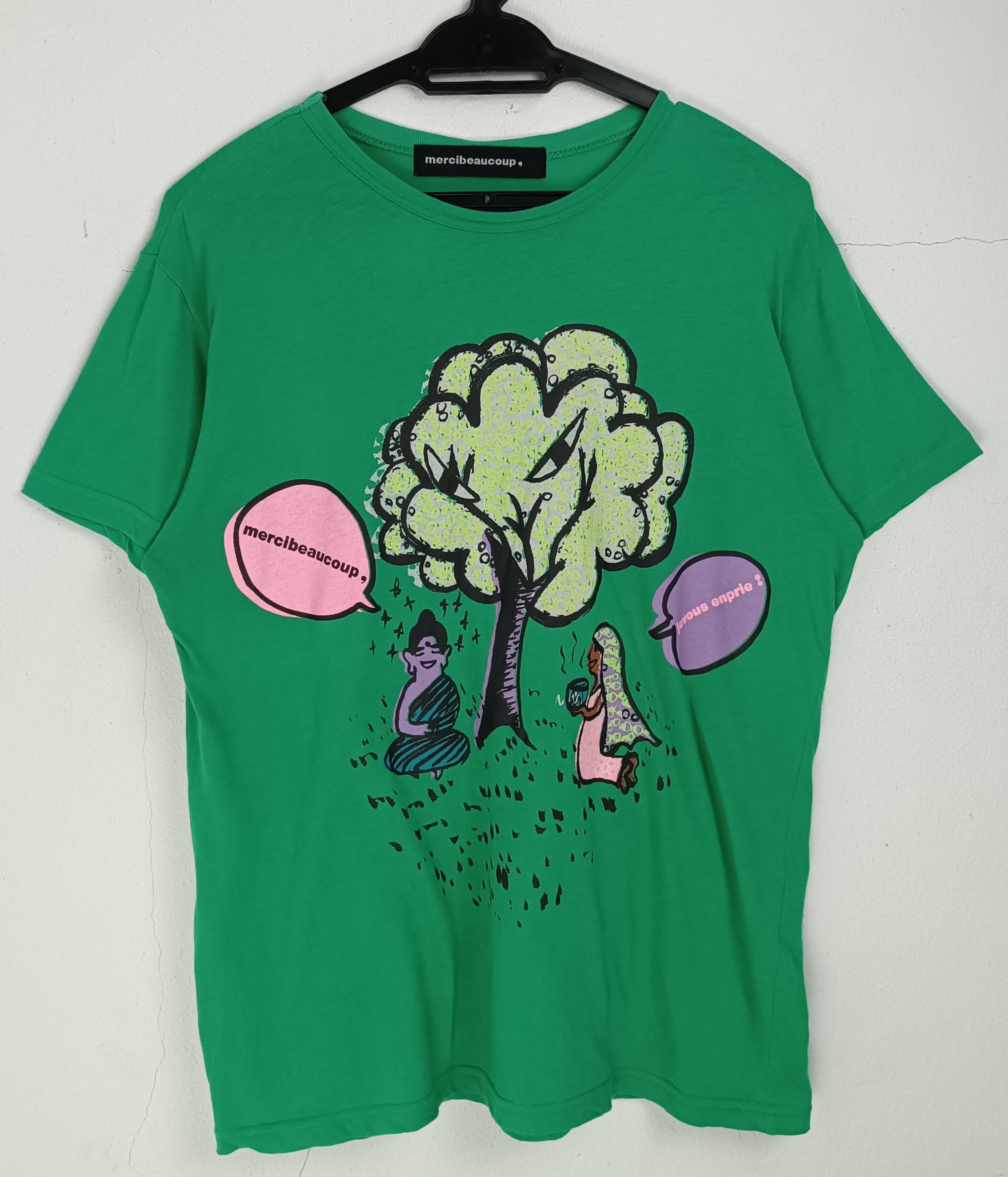 Issey Miyake VINTAGE MERCIBEAUCOUP ISSEY MIYAKE GRAPHIC TREE TEE Size US S / EU 44-46 / 1 - 3 Thumbnail