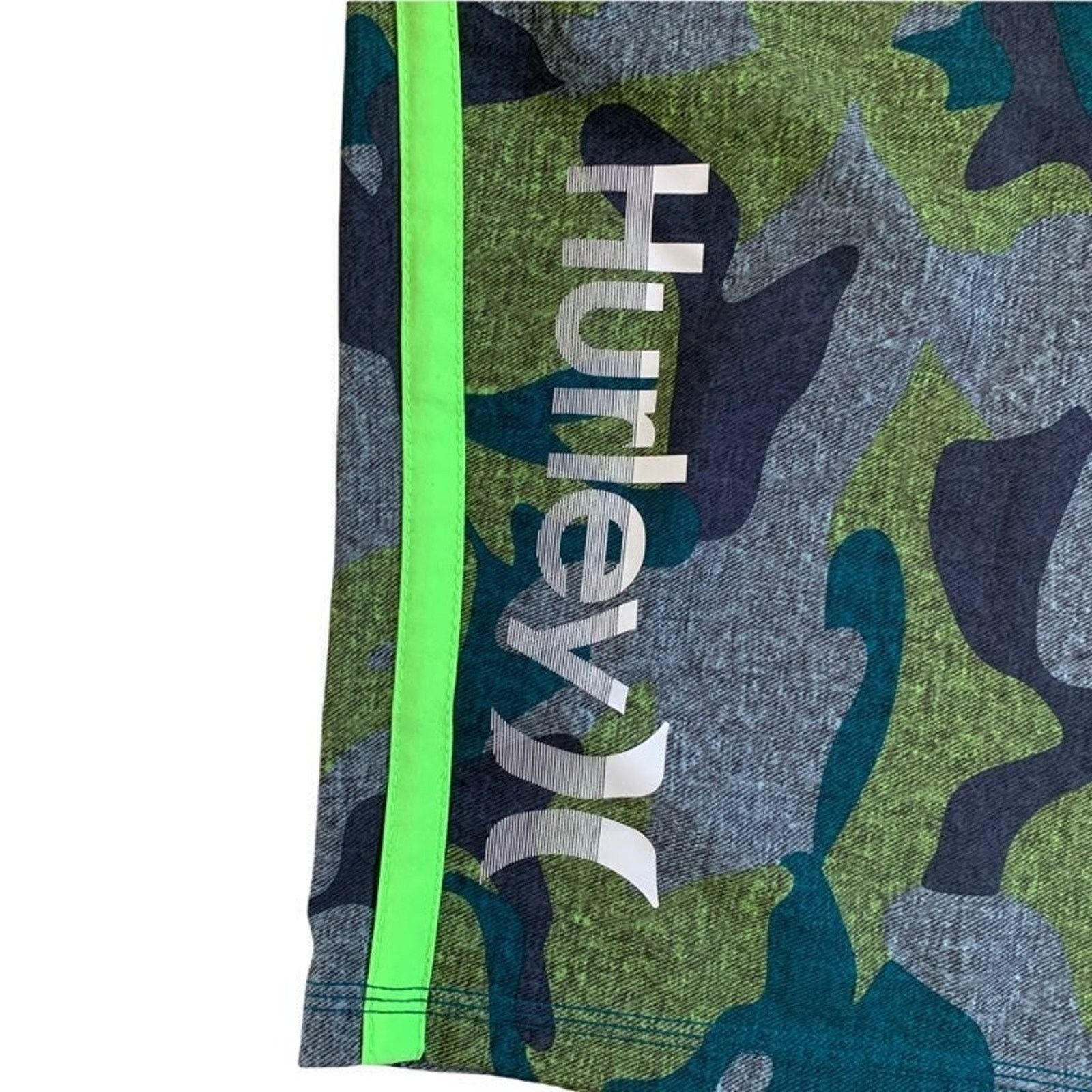 Hurley Hurley Mens Camo Swim Trunks Water-repellent Pockets Size 31 Size US 31 - 5 Thumbnail