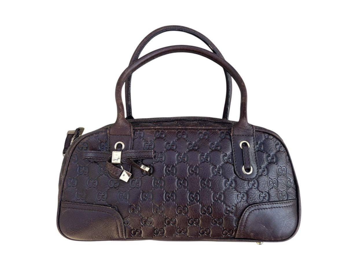 Gucci Gucci Guccissima Princy Fade Patina Leather Boston Bag Size ONE SIZE - 1 Thumbnail