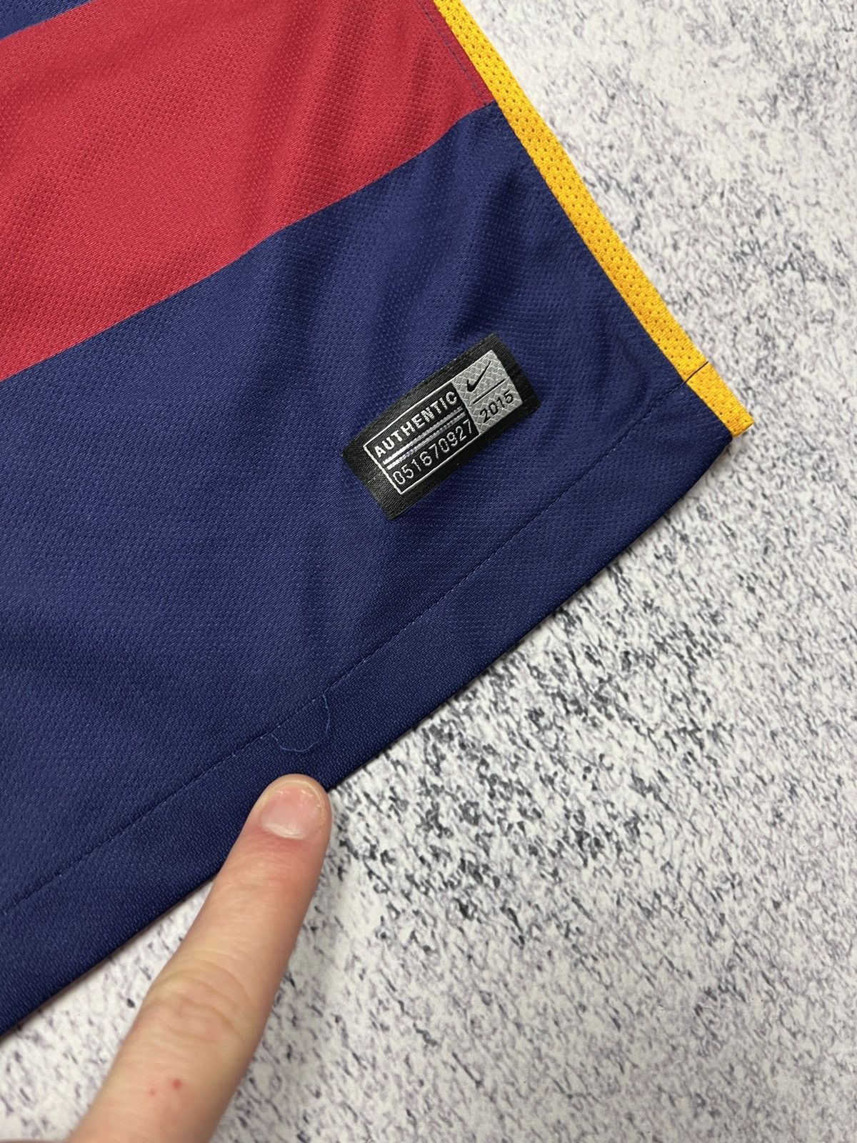 Nike × Vintage Nike FC Barcelona 2015/2016 Soccer Jersey Football Rare Size US S / EU 44-46 / 1 - 10 Thumbnail